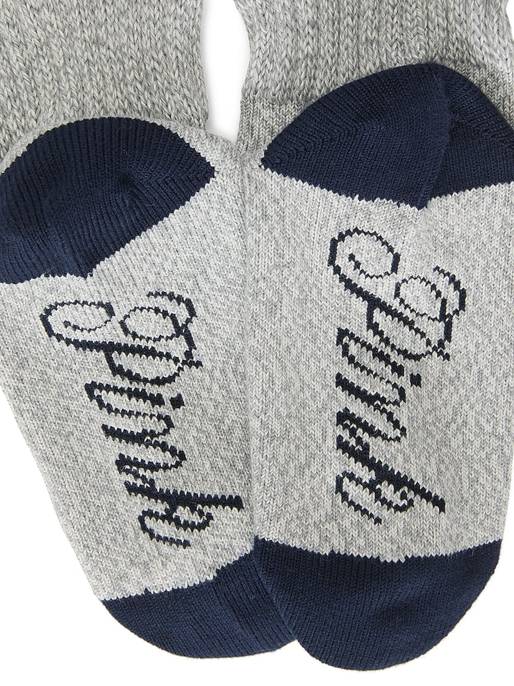 Heather Grey Slouch Socks - Image 2 of 2