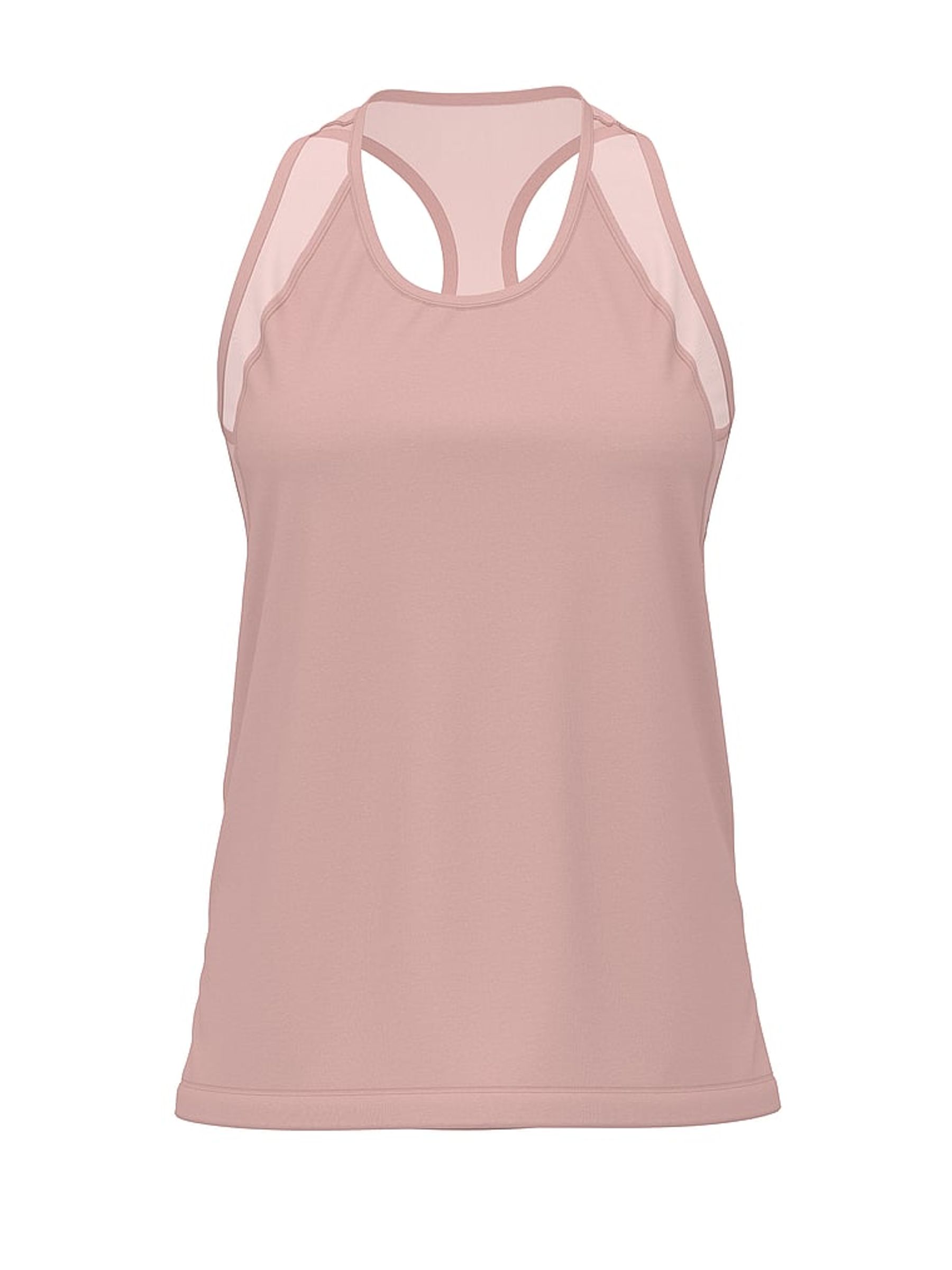 Bare Pink Racerback Mesh Tank Top - Image 3 of 3