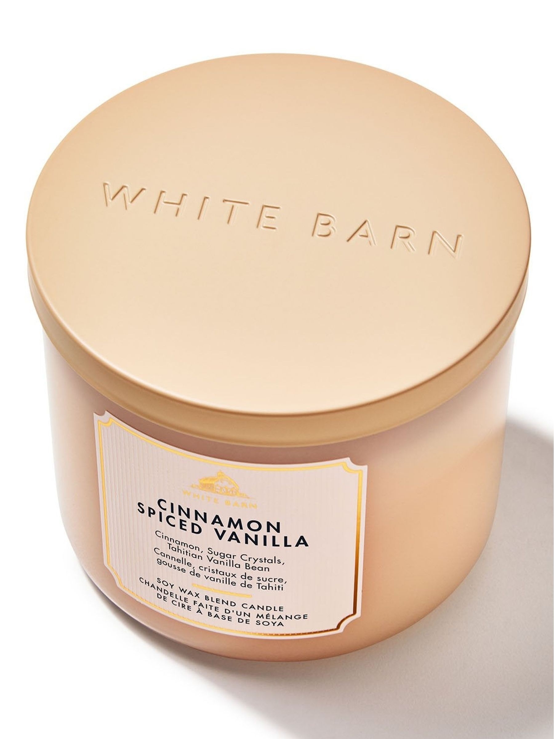 Cinnamon Spiced Vanilla Candle 411g 3 Wick - Image 2 of 3