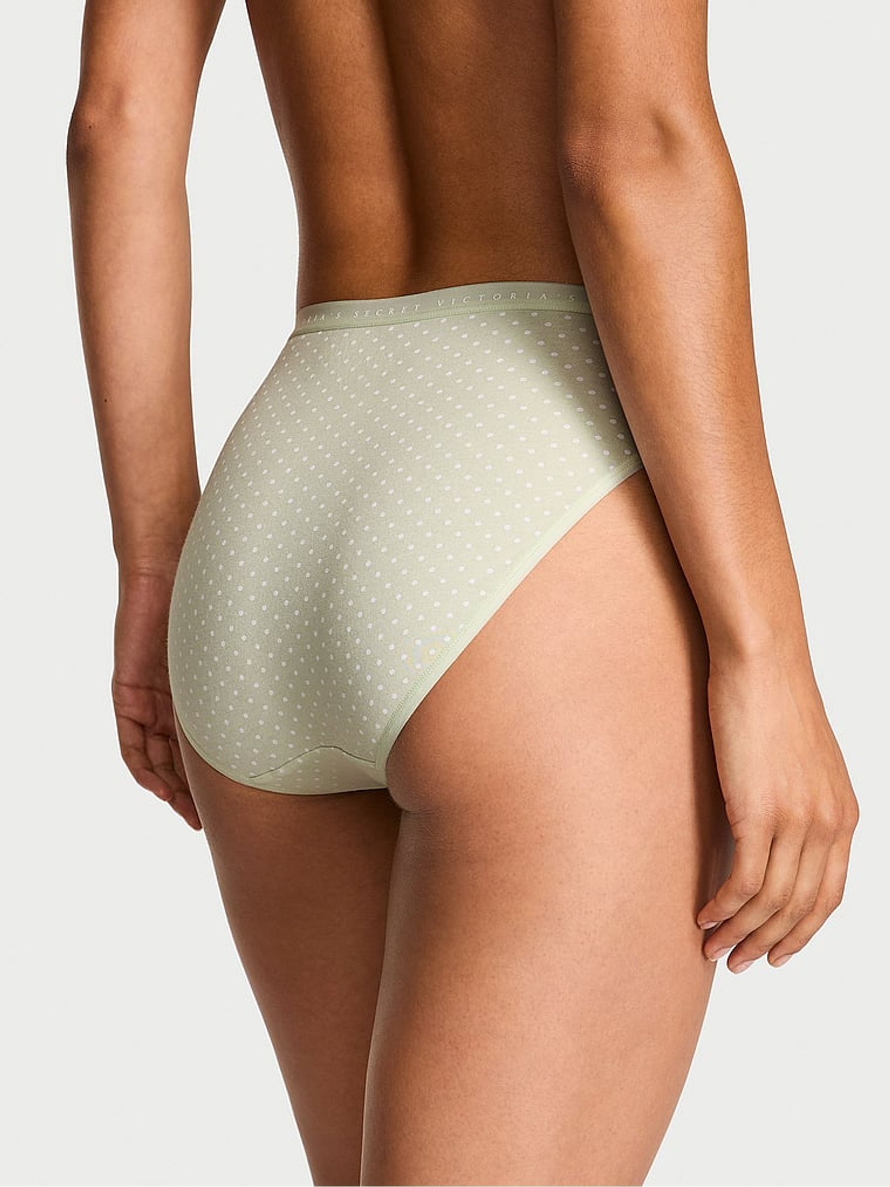 Mint Crush Dot Green Brief Knickers - Image 2 of 3