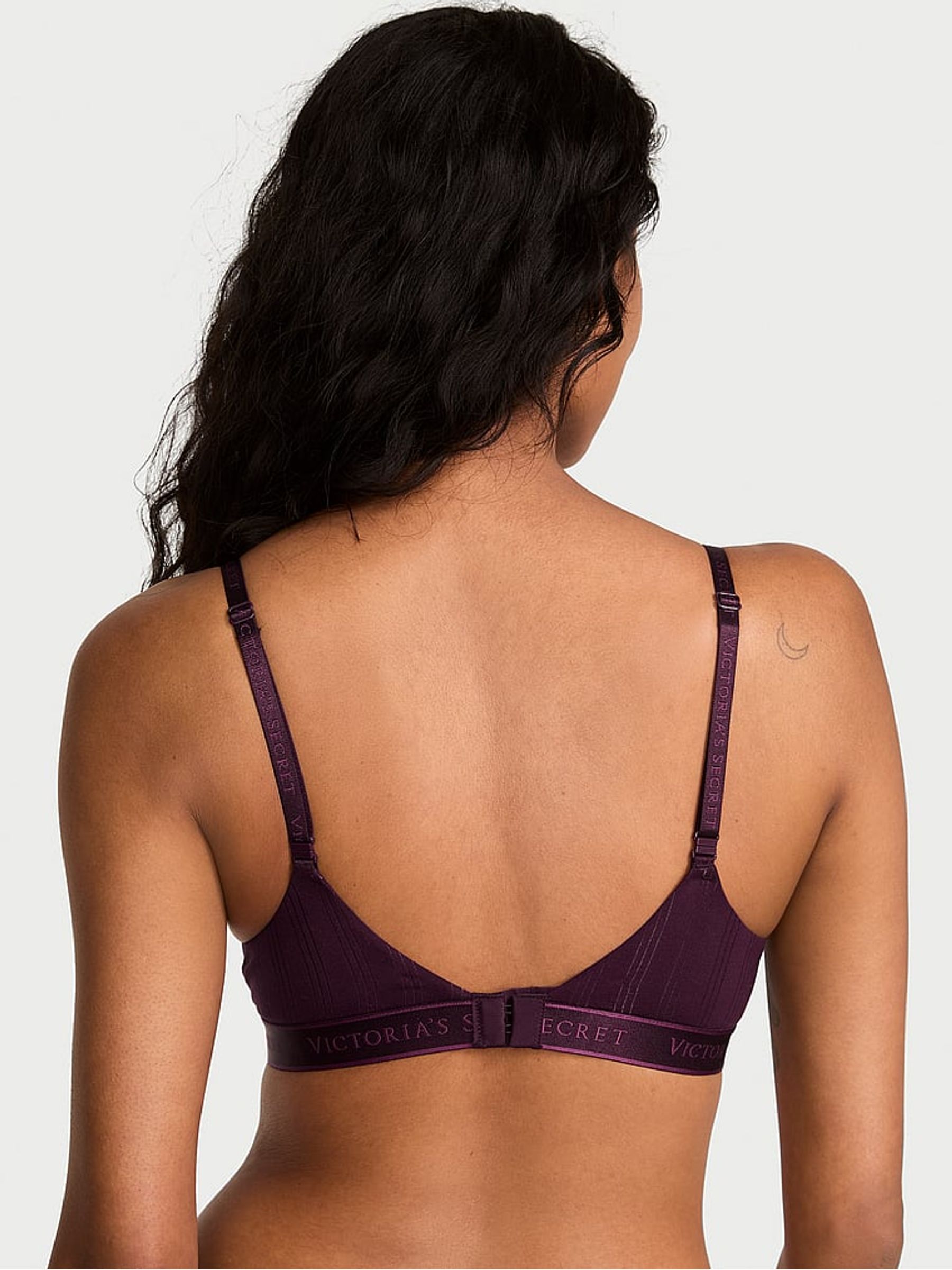 Winter Wine Red Full Cup Push Up Modal Bra - Image 2 of 3