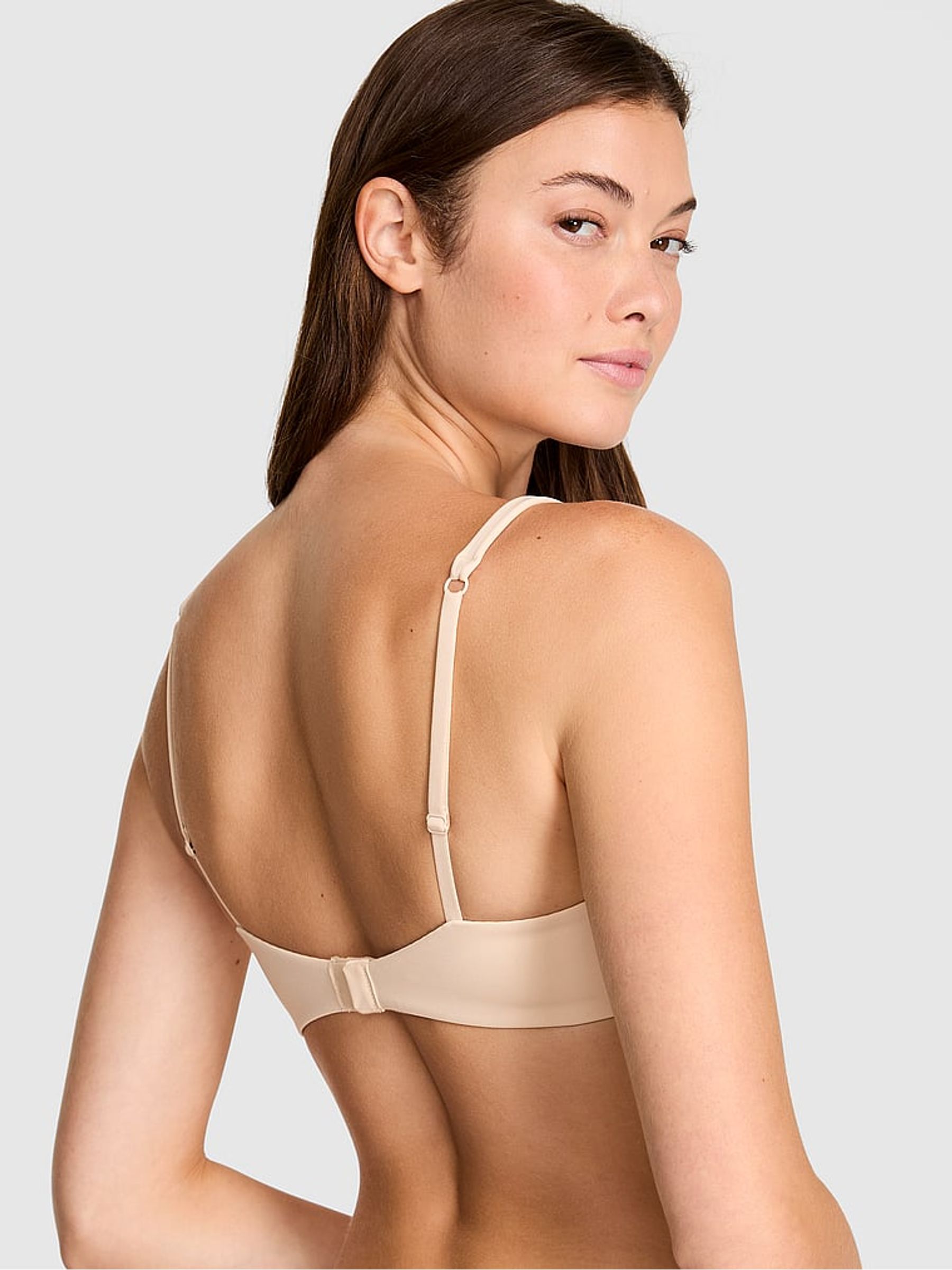 Marzipan Nude Scuba Lightly Lined Scoop Bra - Image 2 of 4