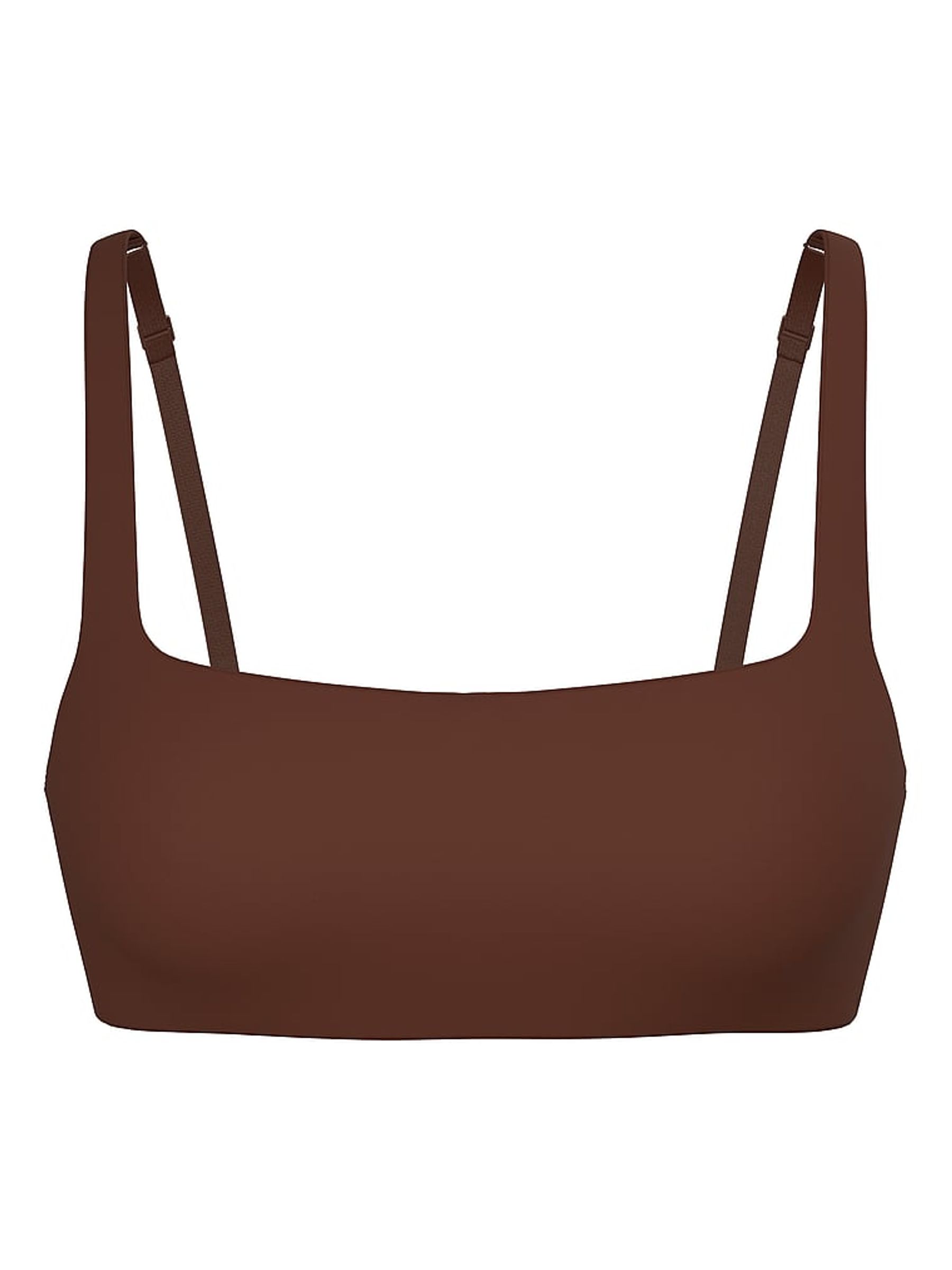 Ganache Nude Scuba Lightly Lined Scoop Bra - Image 4 of 4