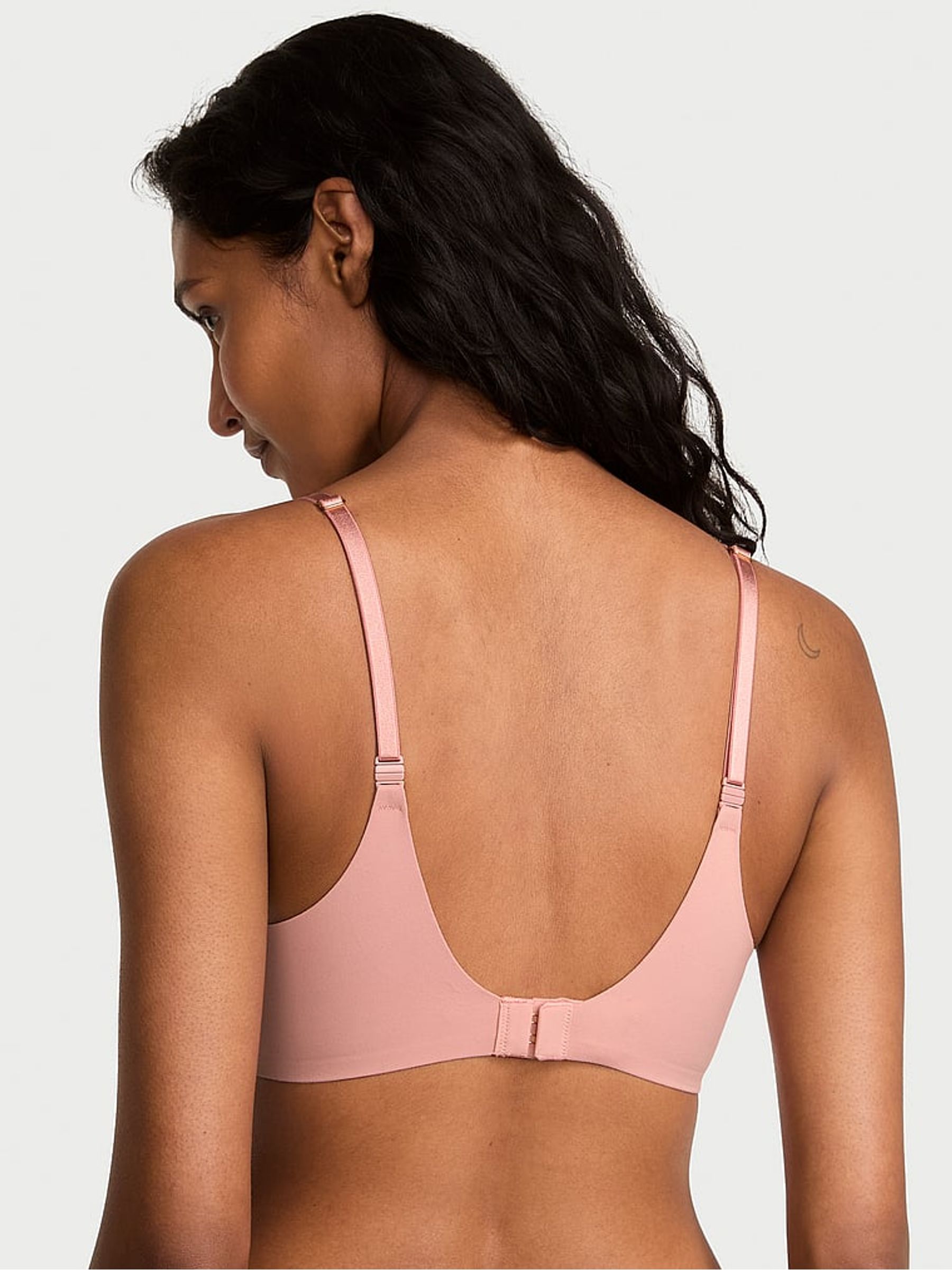 Royal Pink Lightly Lined Demi Bra - Image 2 of 2