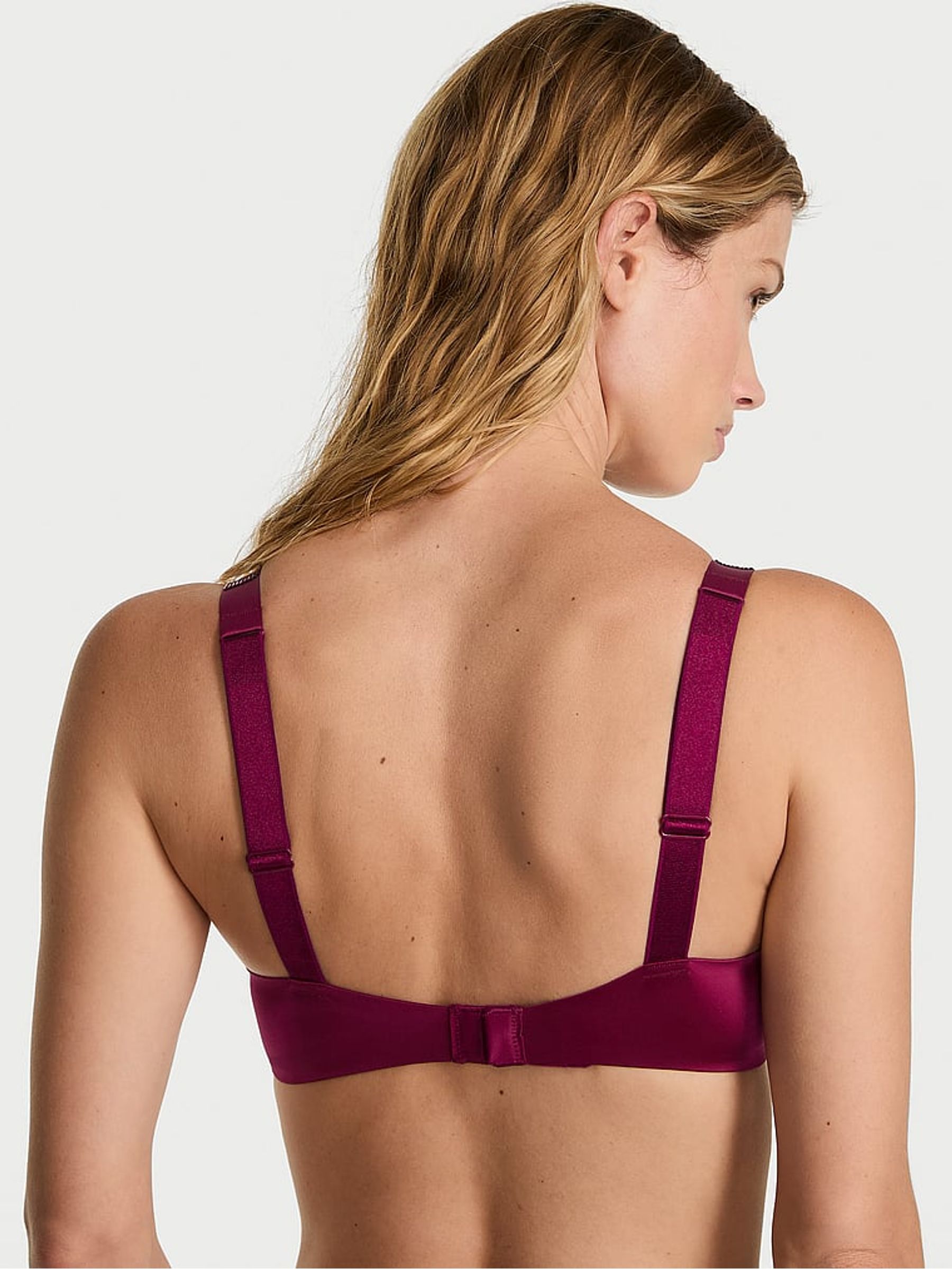 Fresh Jam Purple Add 2 Cups Push Up Bombshell Shine Strap Bra - Image 2 of 2