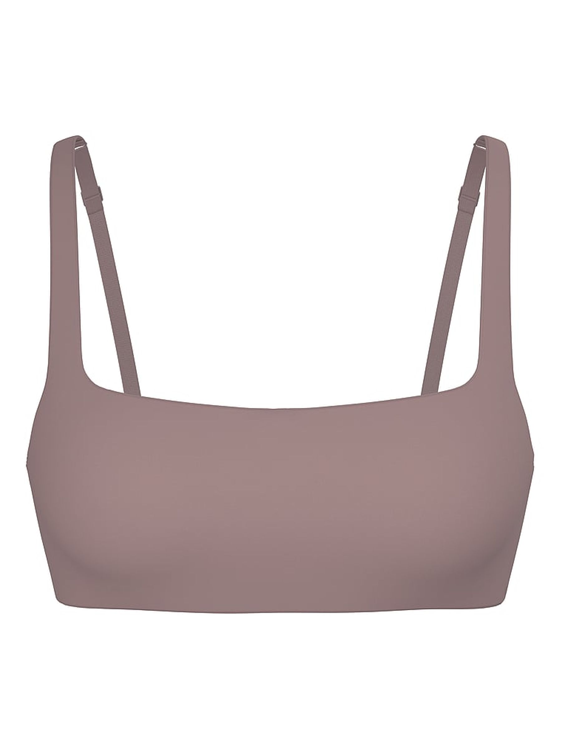 Cloudy Grey Scuba Lightly Lined Scoop Bra - Image 5 of 5