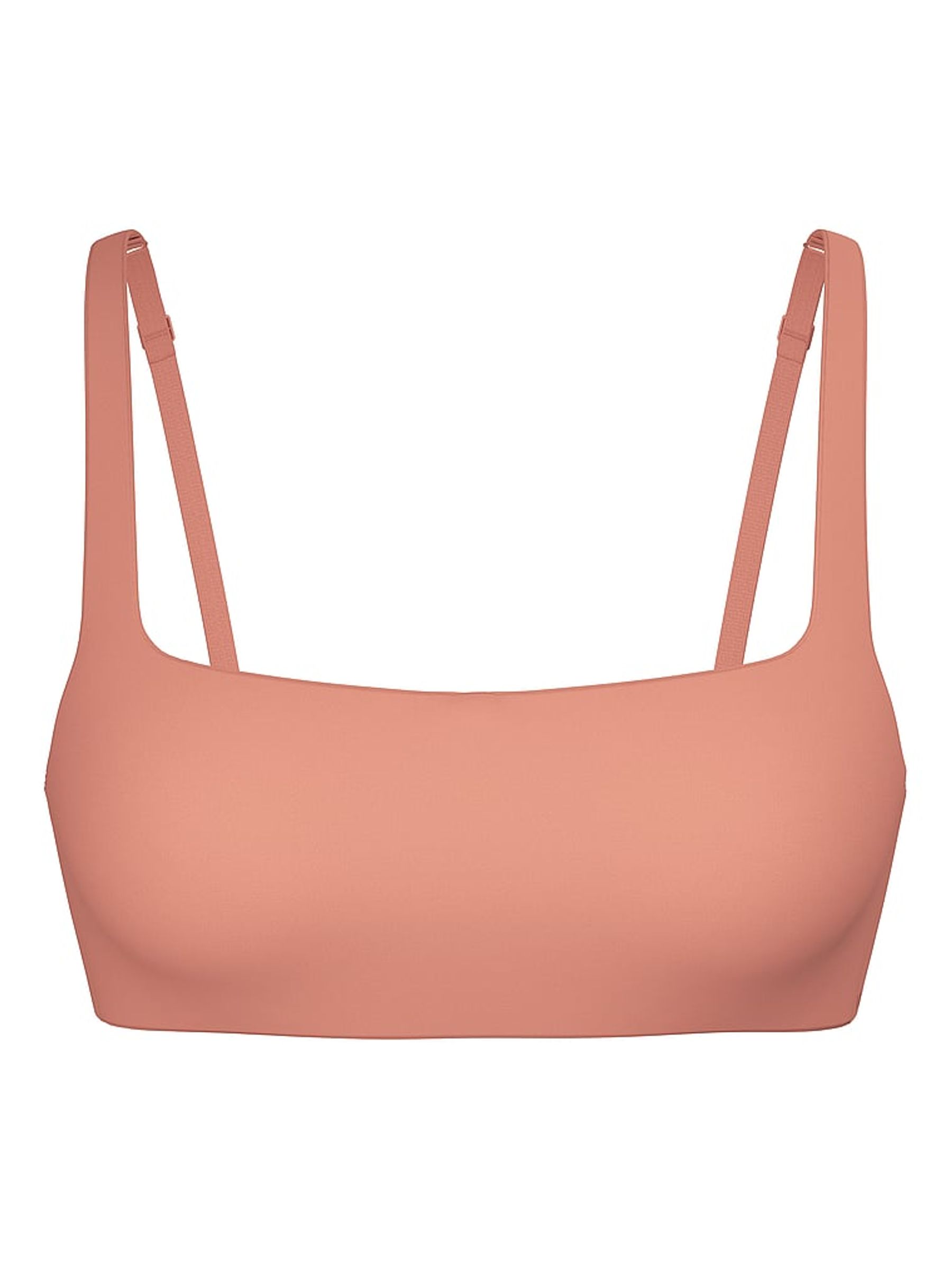 Desert Blush Nude Scuba Lightly Lined Scoop Bra - Image 4 of 4