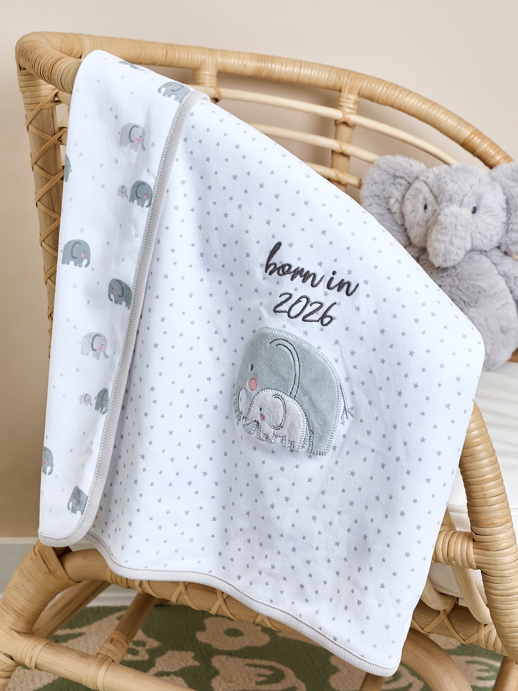Born in 2026 Jersey Shawl - Image 1 of 1