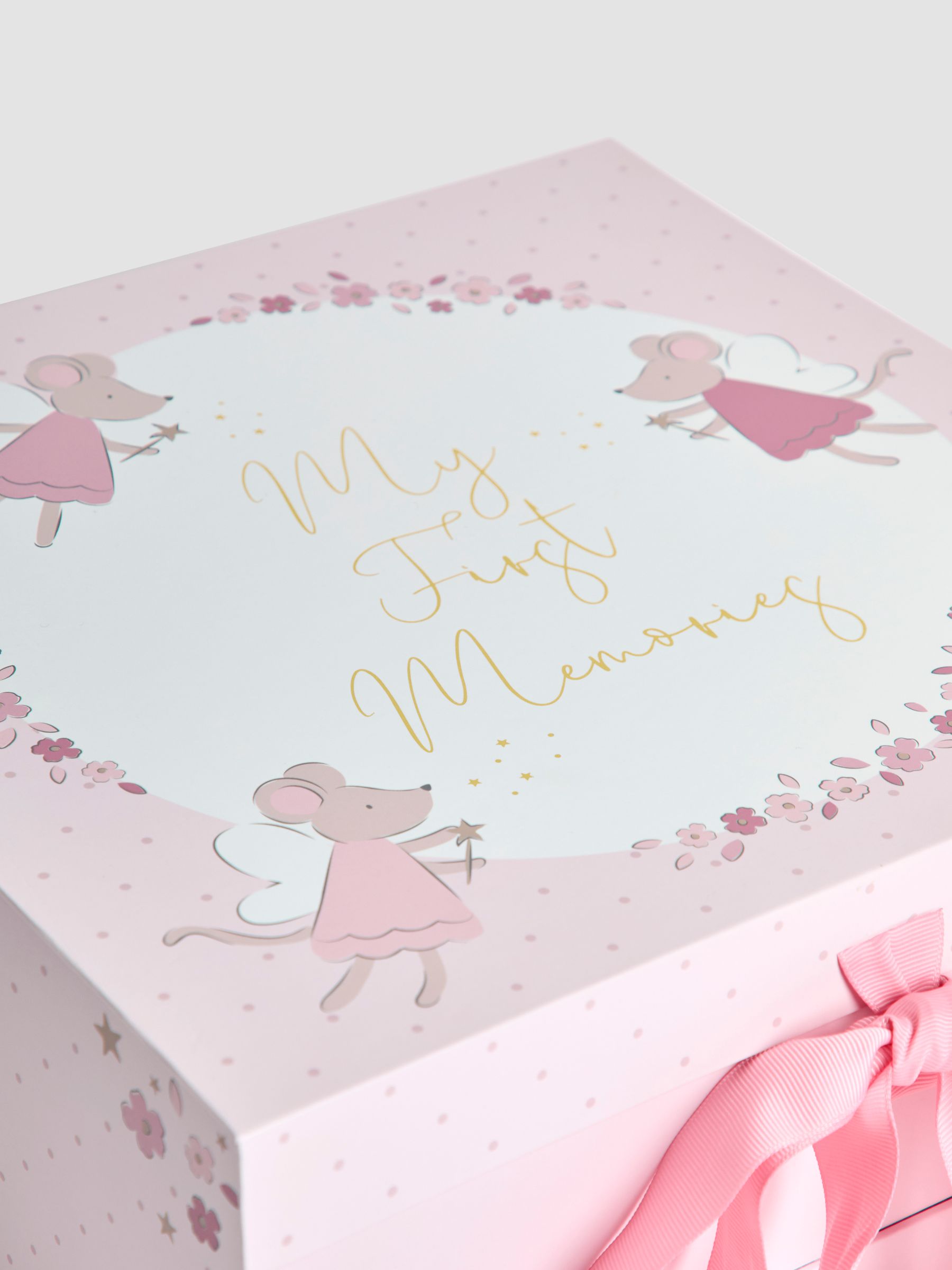 Pink Fairy Mouse Fairy Mouse My First Memories Filled Keepsake Box - Image 7 of 10