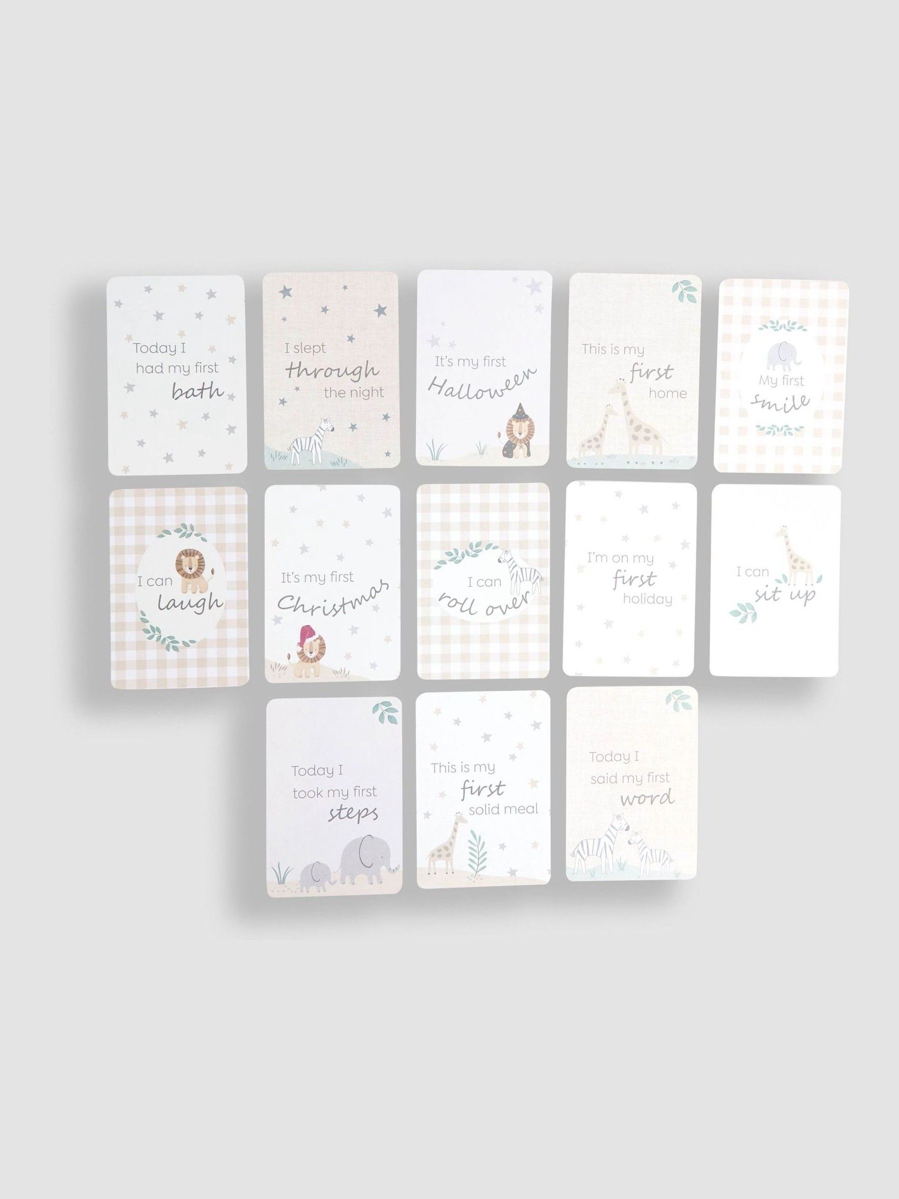 My First Milestone Cards - Image 6 of 6 My First Milestone Cards - Image 6 of 6