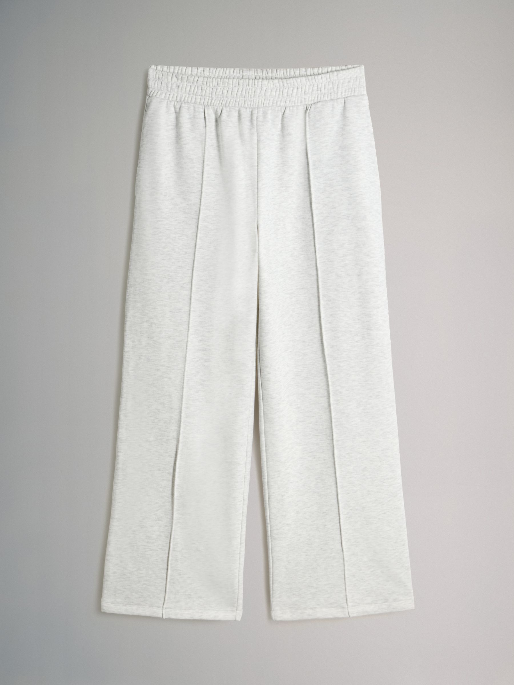 Black/Grey - 2 Pack Pintuck Wide Leg Joggers - Image 5 of 8