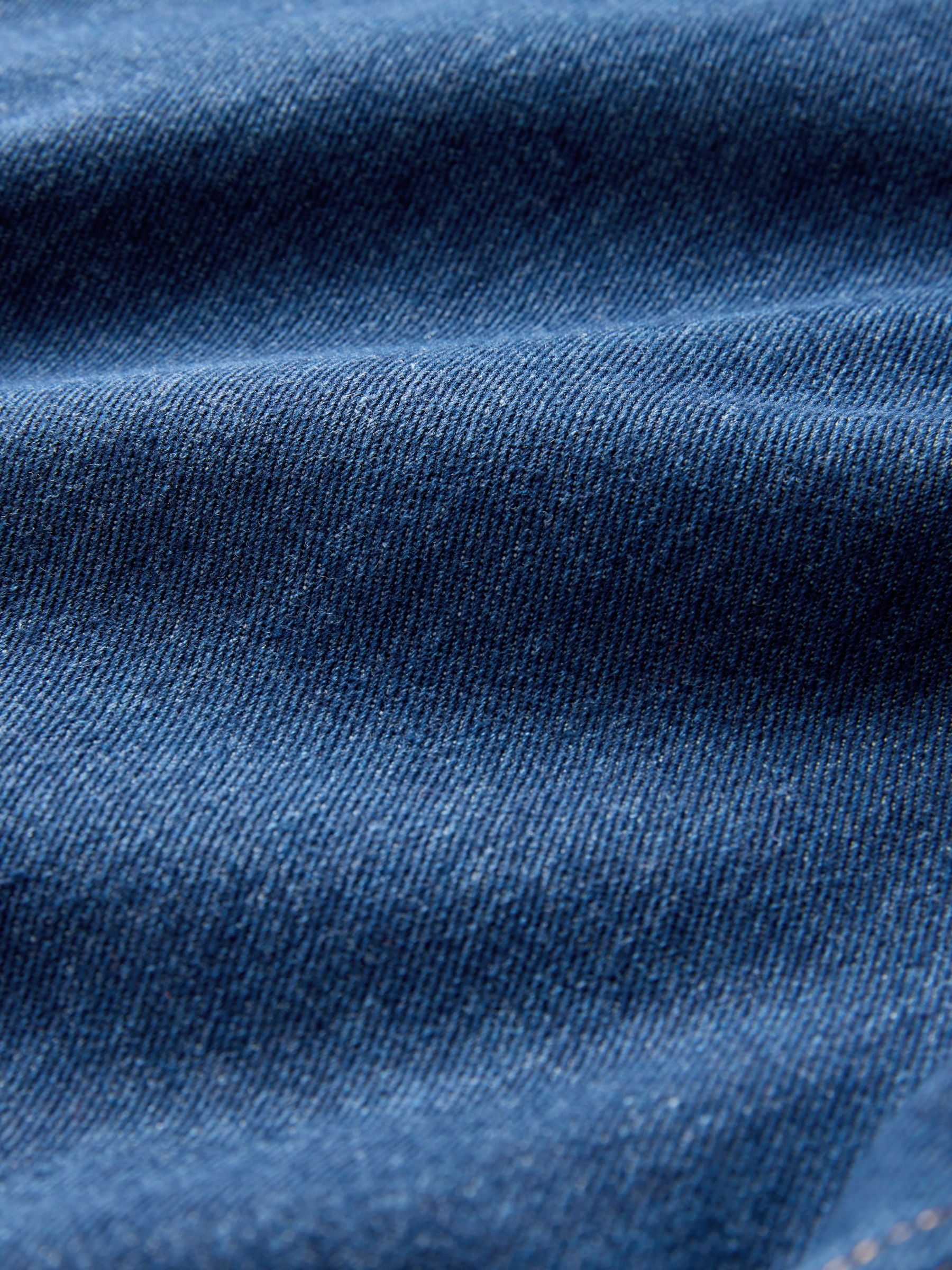 Denim - 2 Pack Turn Up Wide Leg Denim Jeans - Image 7 of 7