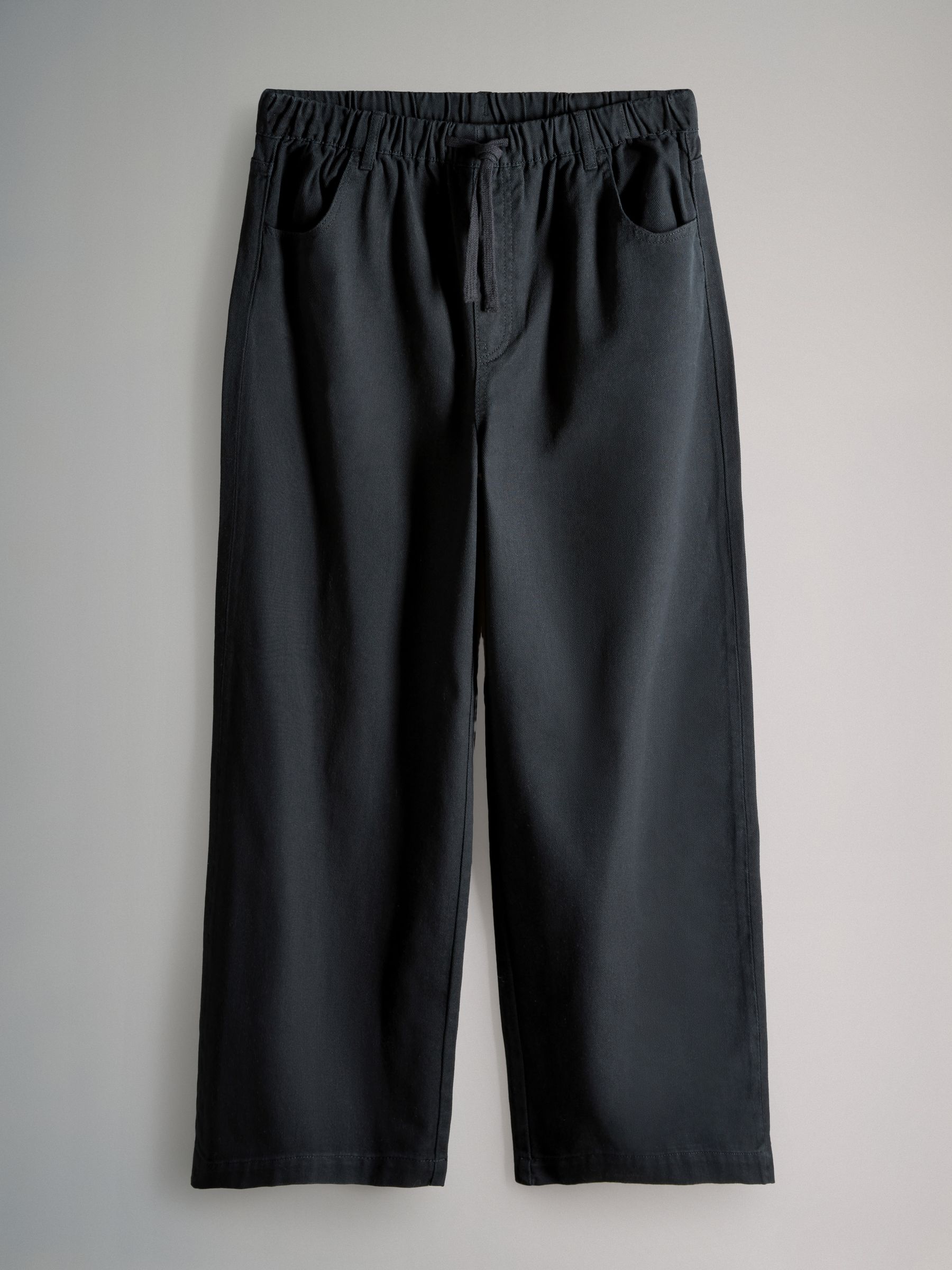 Black/Mid Blue - 2 Pack Pull On Wide Leg Jeans - Image 9 of 14