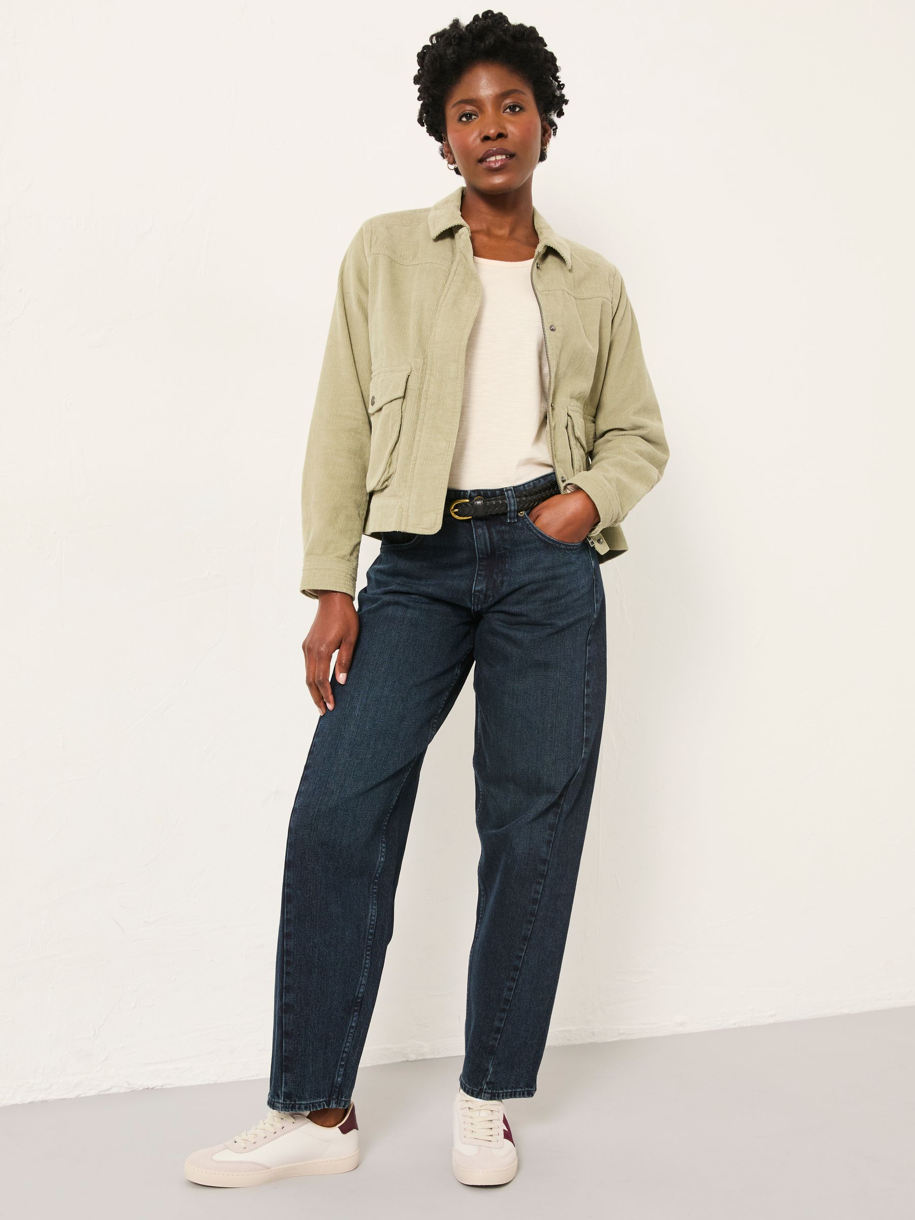 Roseland Ink Full Length Barrel Leg Jeans - Image 5 of 7