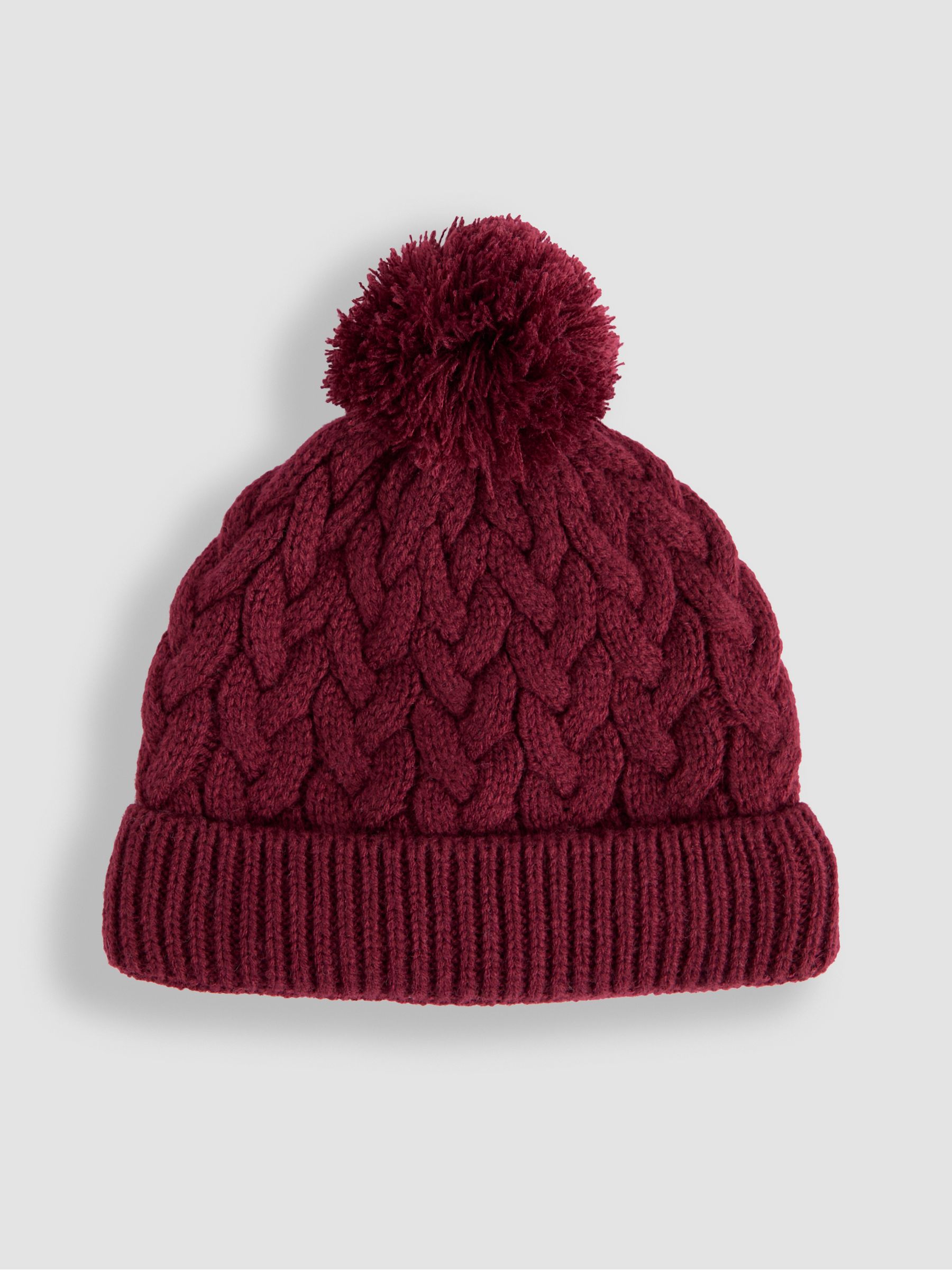 Berry Embroidered Cable Hat - Image 6 of 8