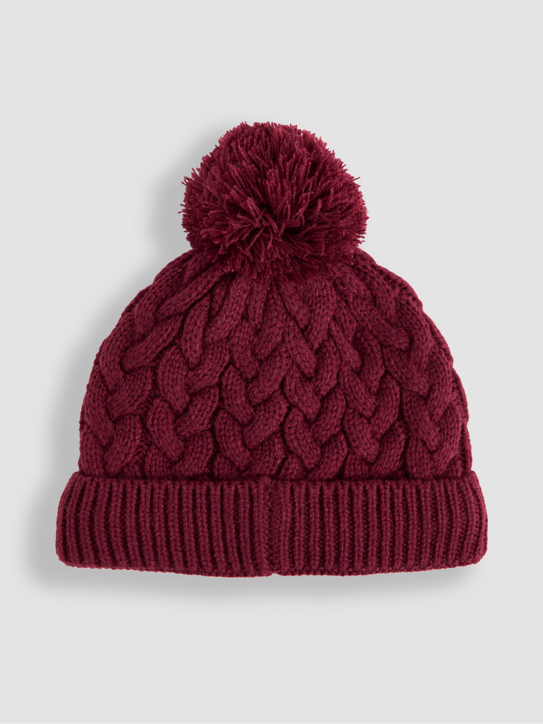 Berry Embroidered Cable Hat - Image 7 of 8