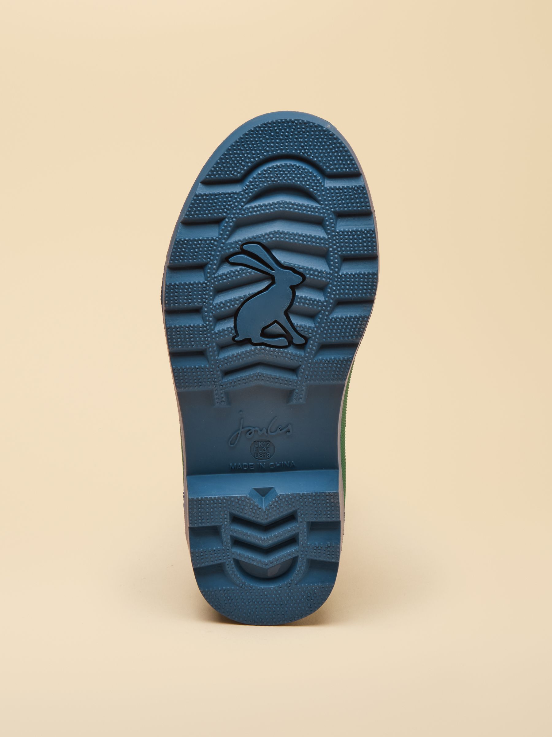 Kids' Blue & Green Colourblock Wellies - Image 4 of 6