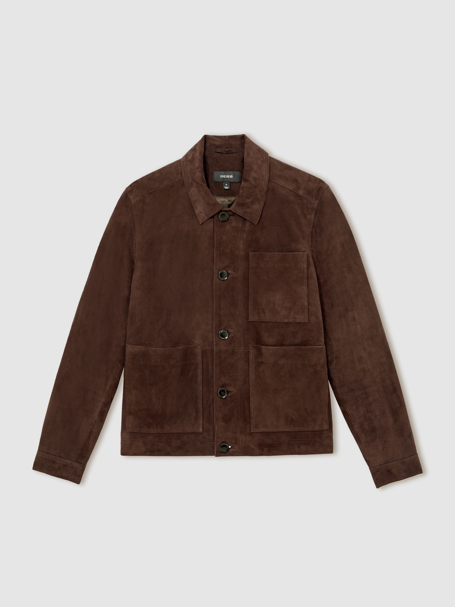 Jacket in Chocolate Brown - Image 2 of 7
