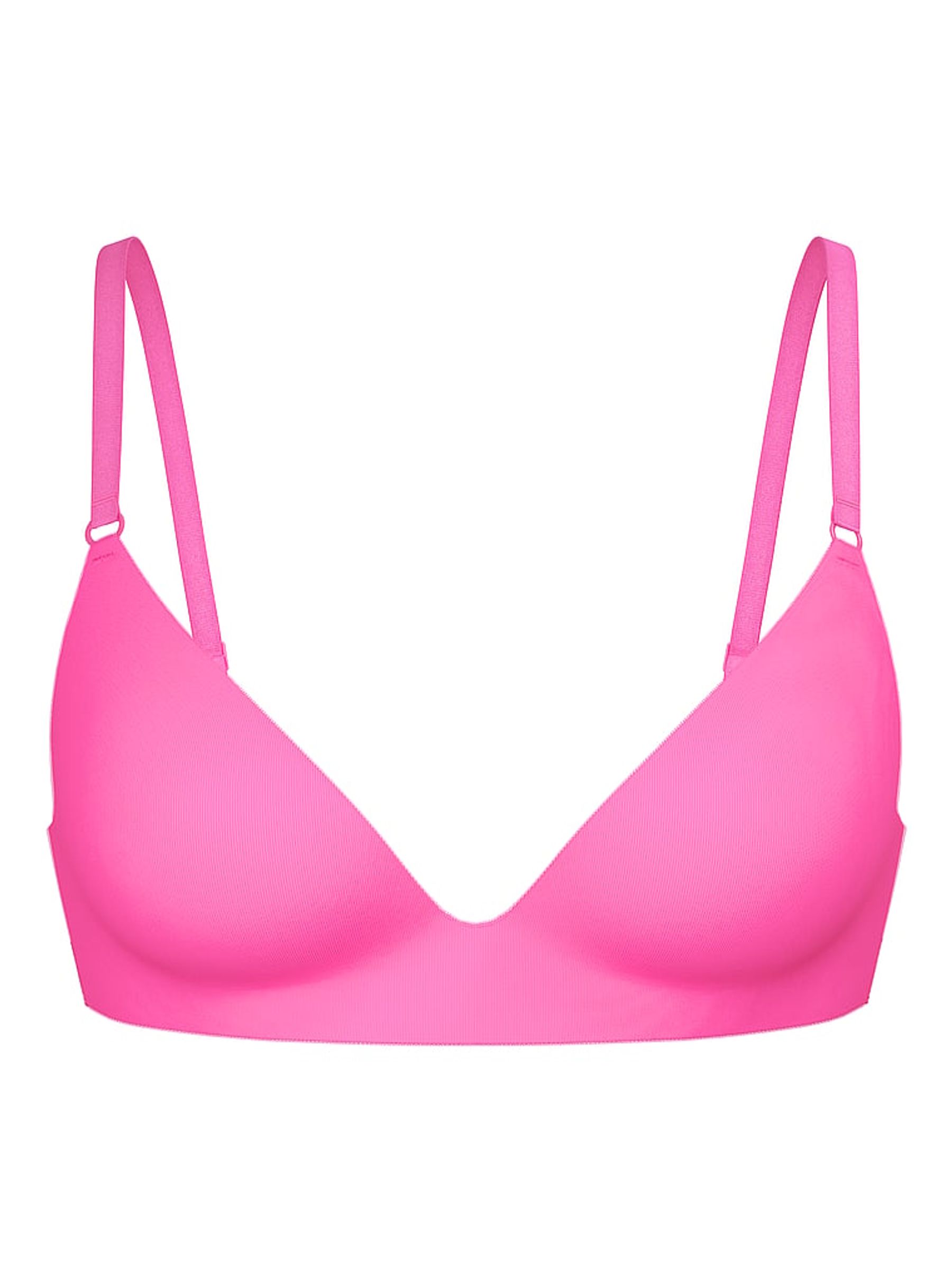 Radiant Rose Pink Non Wired Push Up Bra - Image 3 of 3