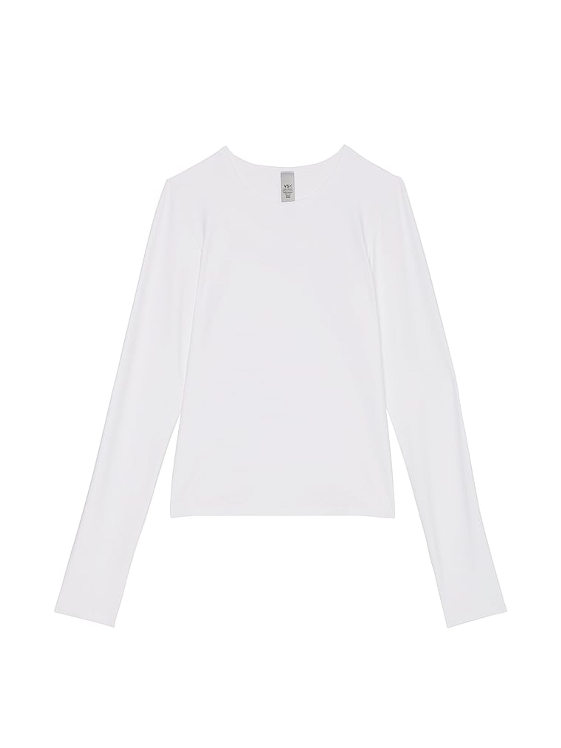 White Elevate™ Long Sleeve T-Shirt - Image 4 of 4