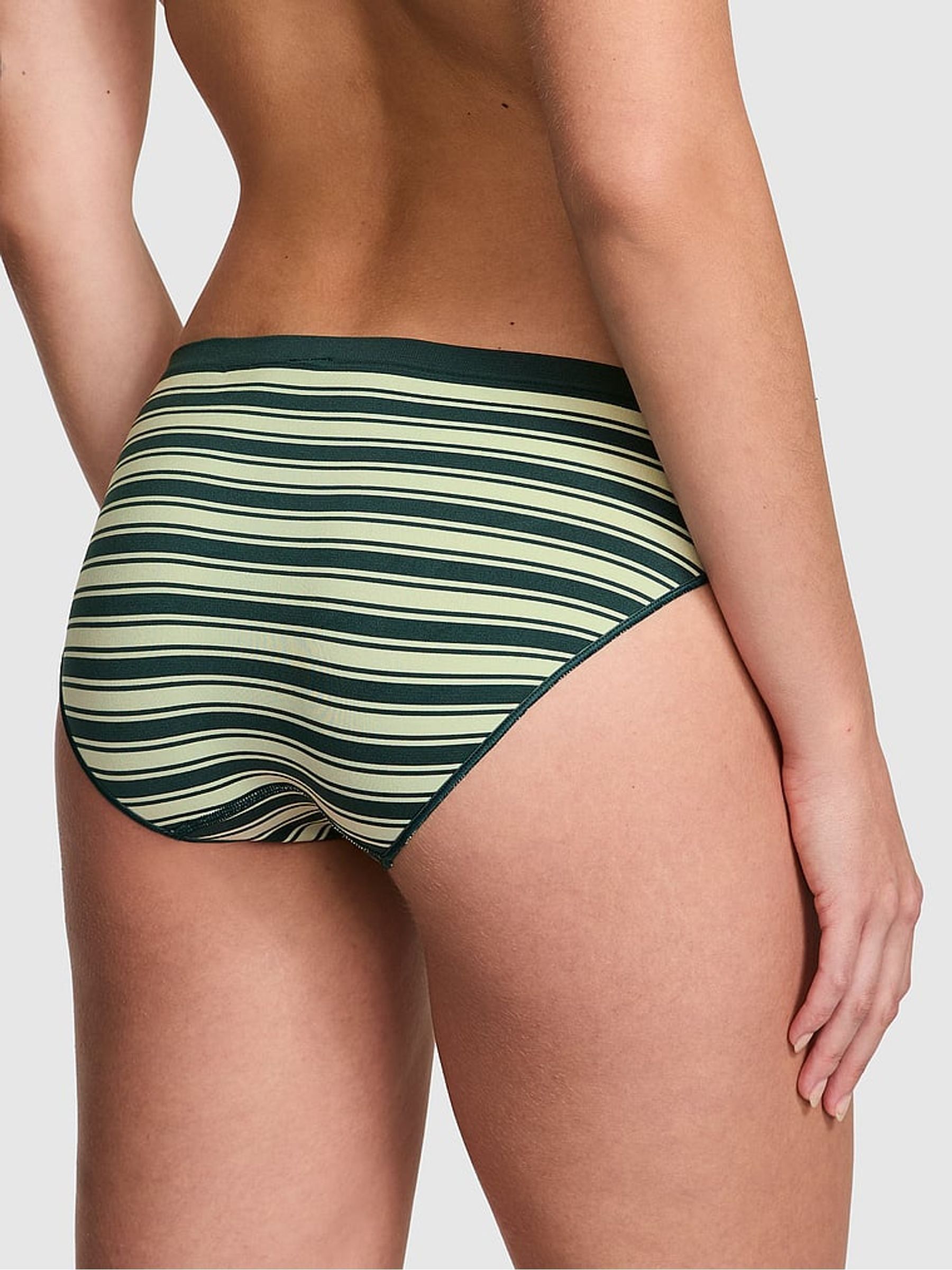 Green Bikini Seamless Knickers - Image 2 of 3 Green Bikini Seamless Knickers - Image 2 of 3