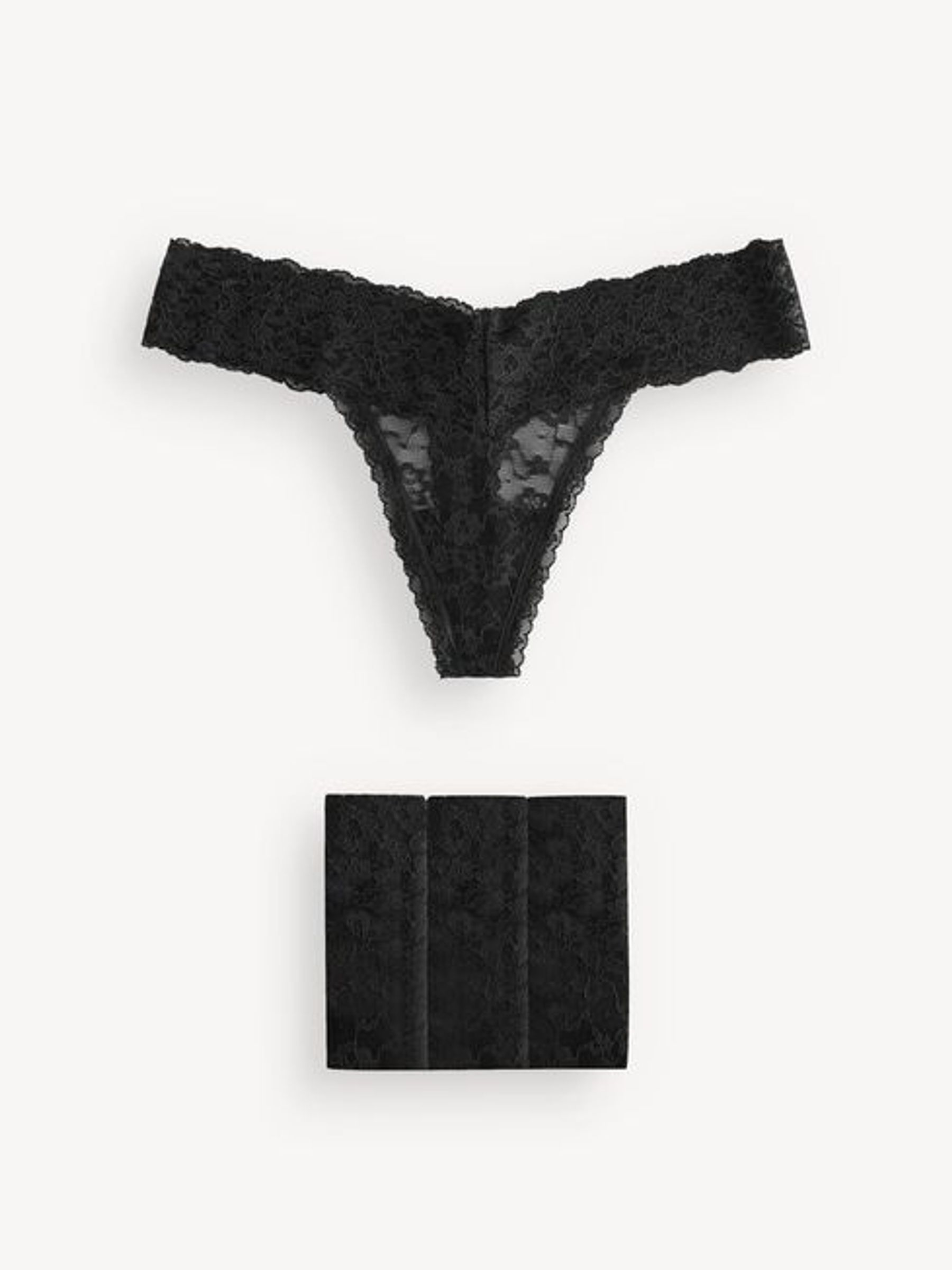 Pink Thong 4 Pack Knickers - Image 6 of 6