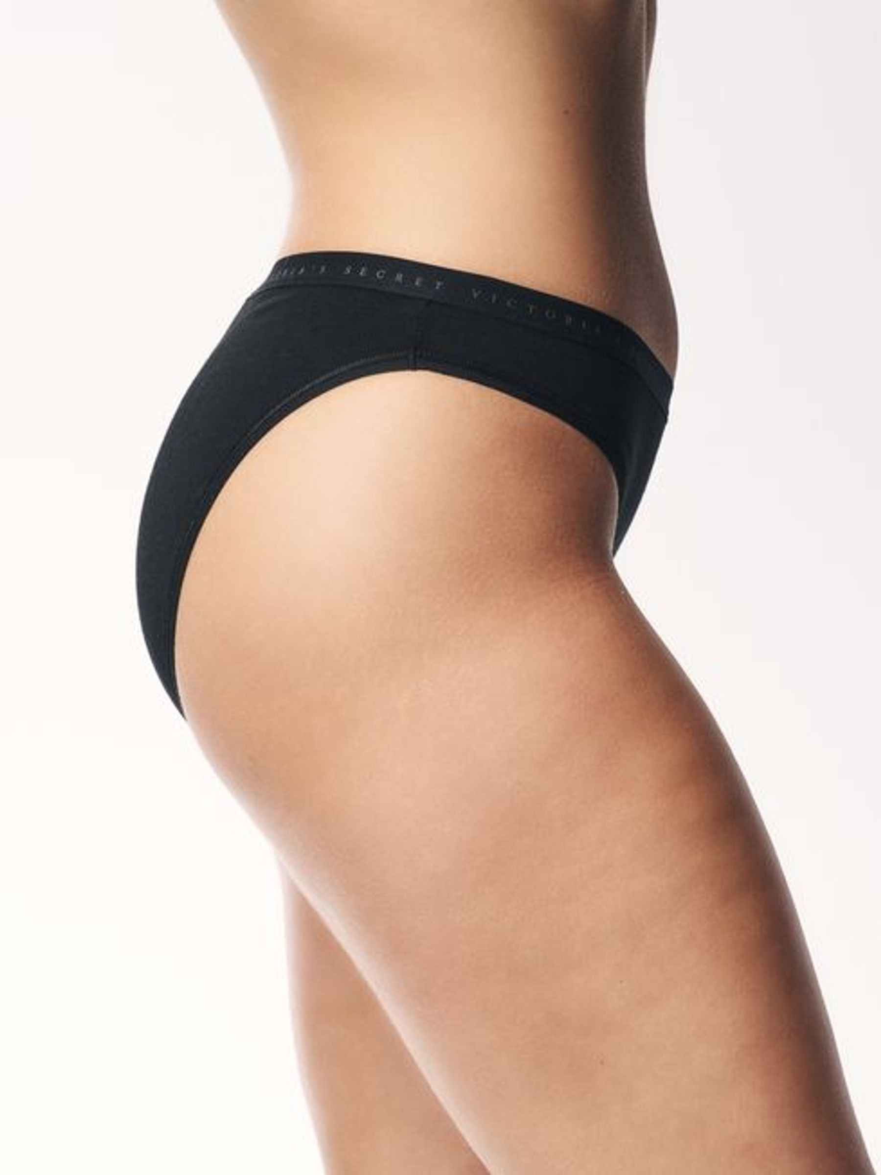 Black/White/Nude Bikini Logo 4 Pack Knickers - Image 7 of 8