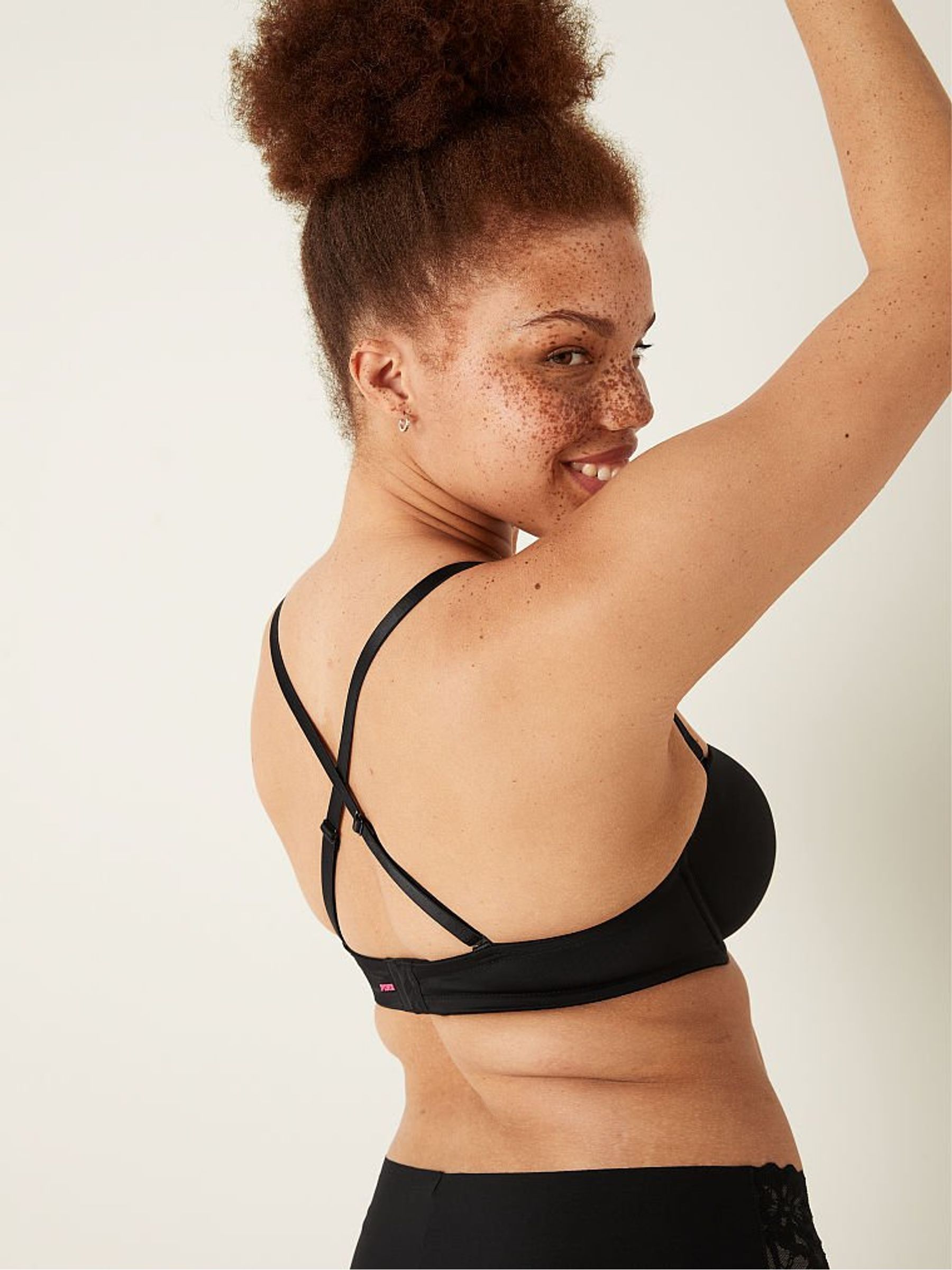 Black Victoria's Secret PINK Black Bra - Image 2 of 6