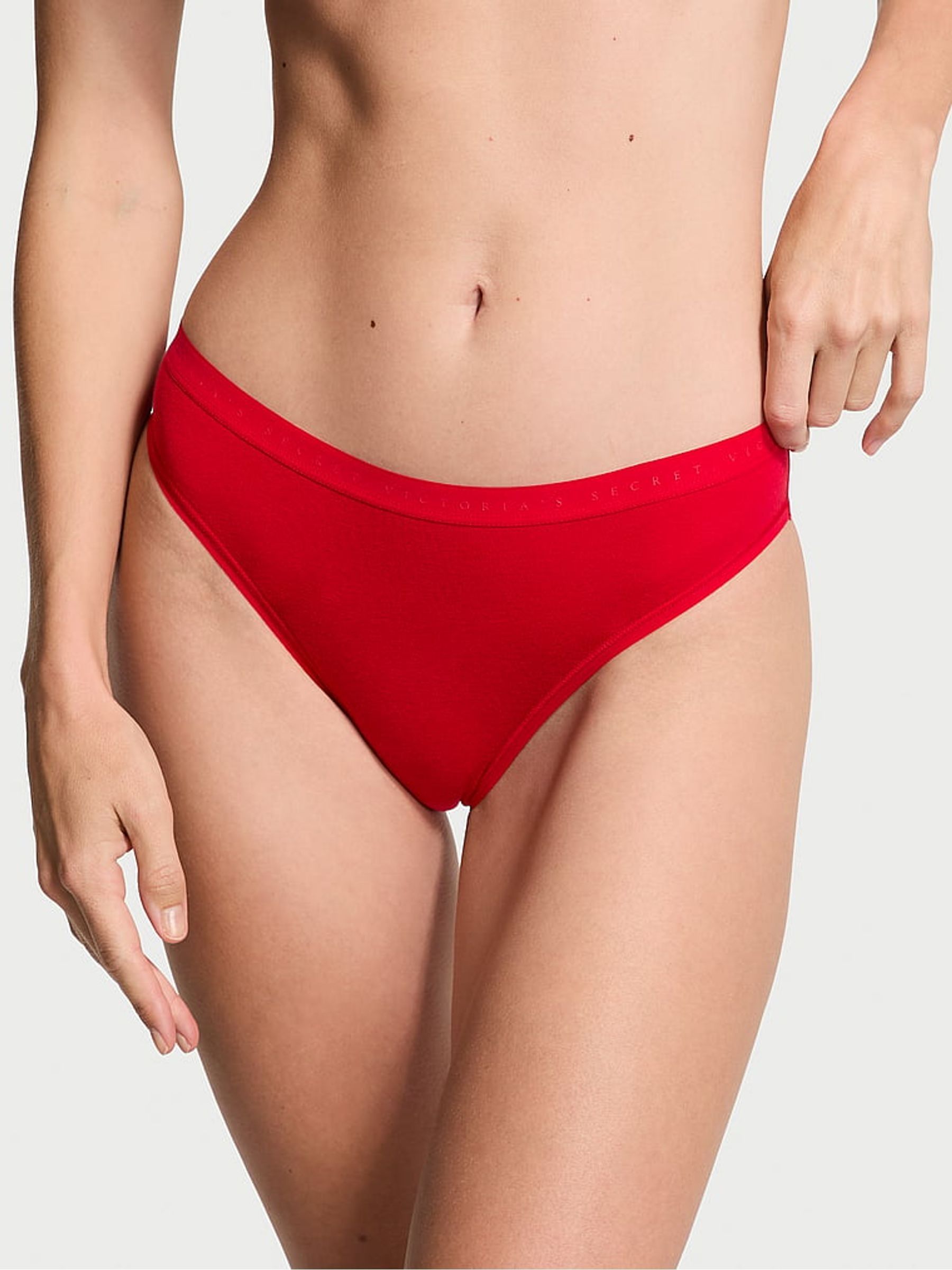 Lipstick Red Bikini Knickers - Image 1 of 3