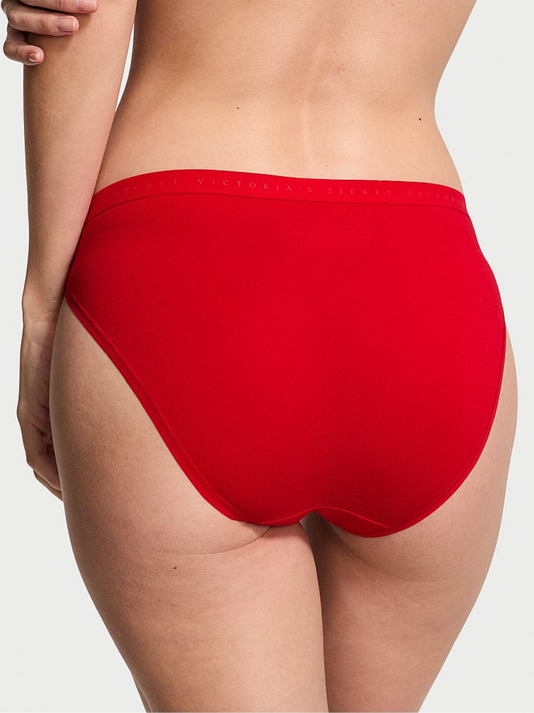 Lipstick Red Bikini Knickers - Image 2 of 3