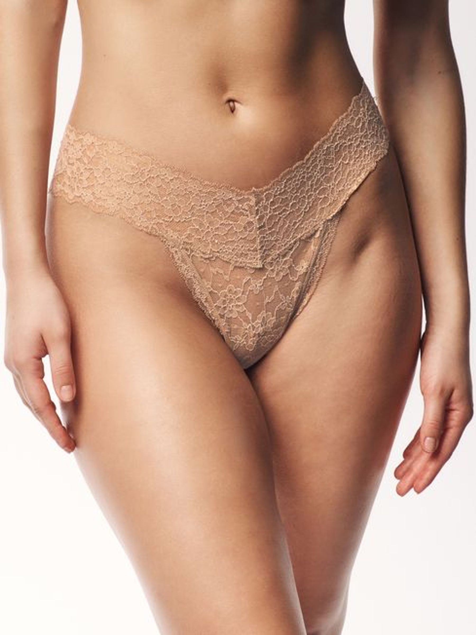 Black/Nude/White Thong 4 Pack Knickers - Image 3 of 8