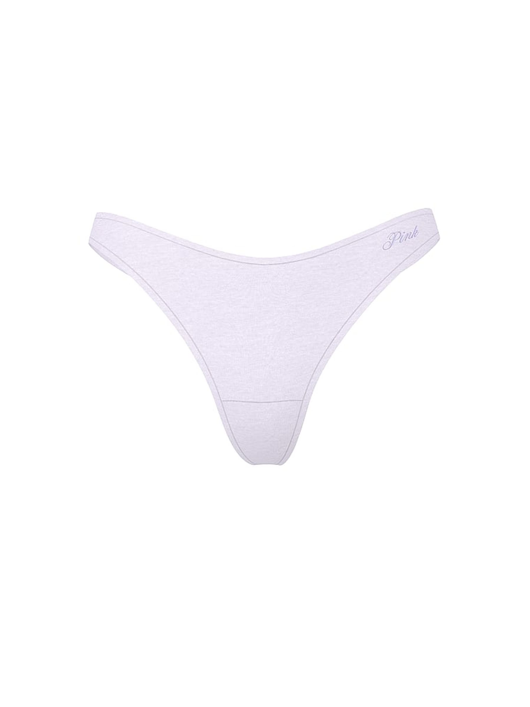 Purple Whisper Brazilian Cotton Knickers - Image 3 of 3