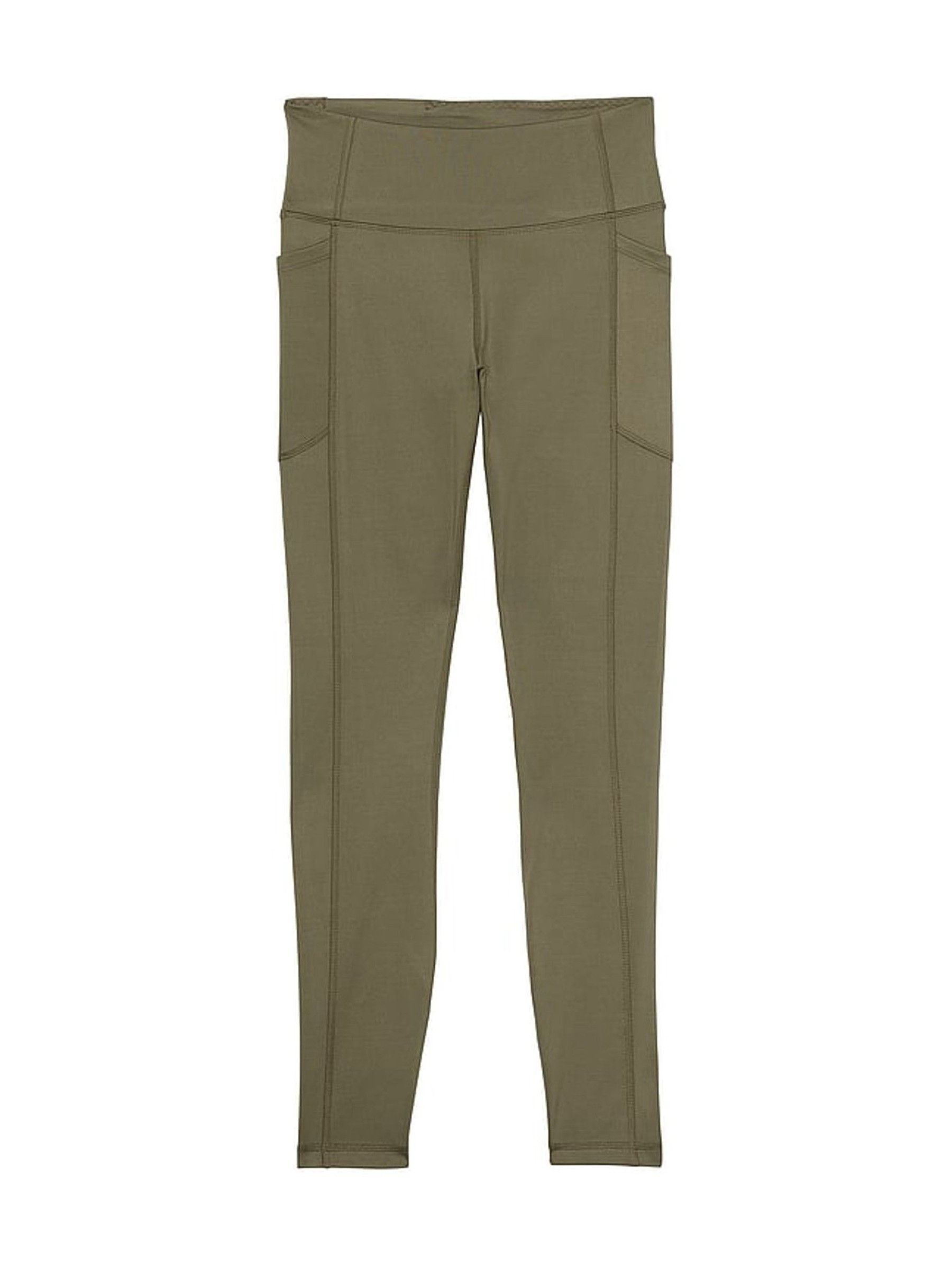 Desert Cactus Green 7/8 Length Essential Pocket Leggings - Image 3 of 4