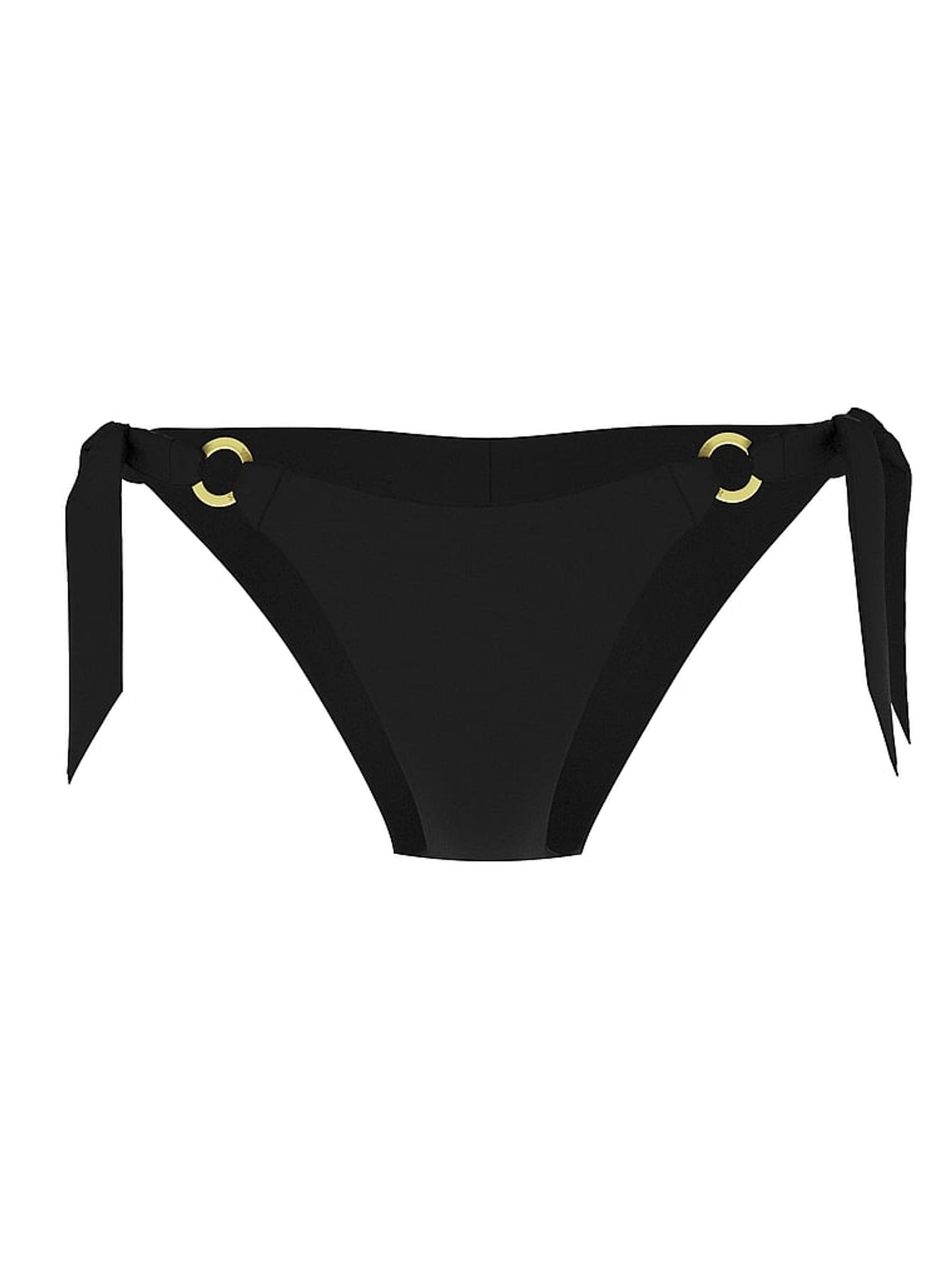 Black Cheeky Bikini Bottoms - Image 1 of 1