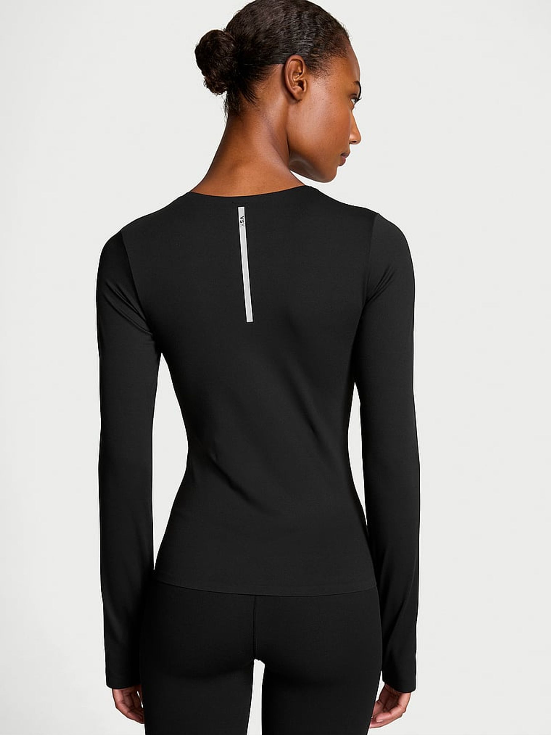 Black Elevate™ Long Sleeve T-Shirt - Image 2 of 4