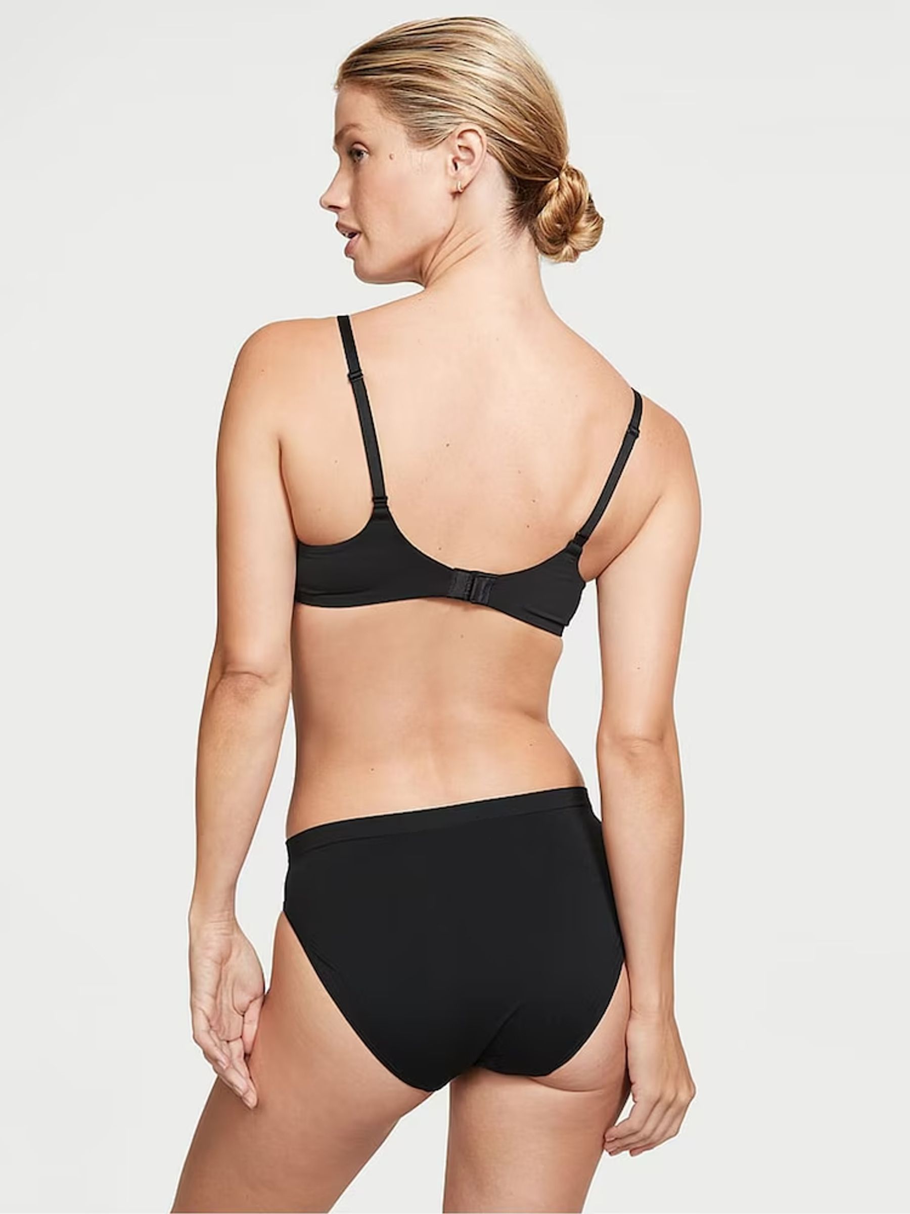 White/Purple/Blue/Black Brief 5 Pack Knickers - Image 4 of 4