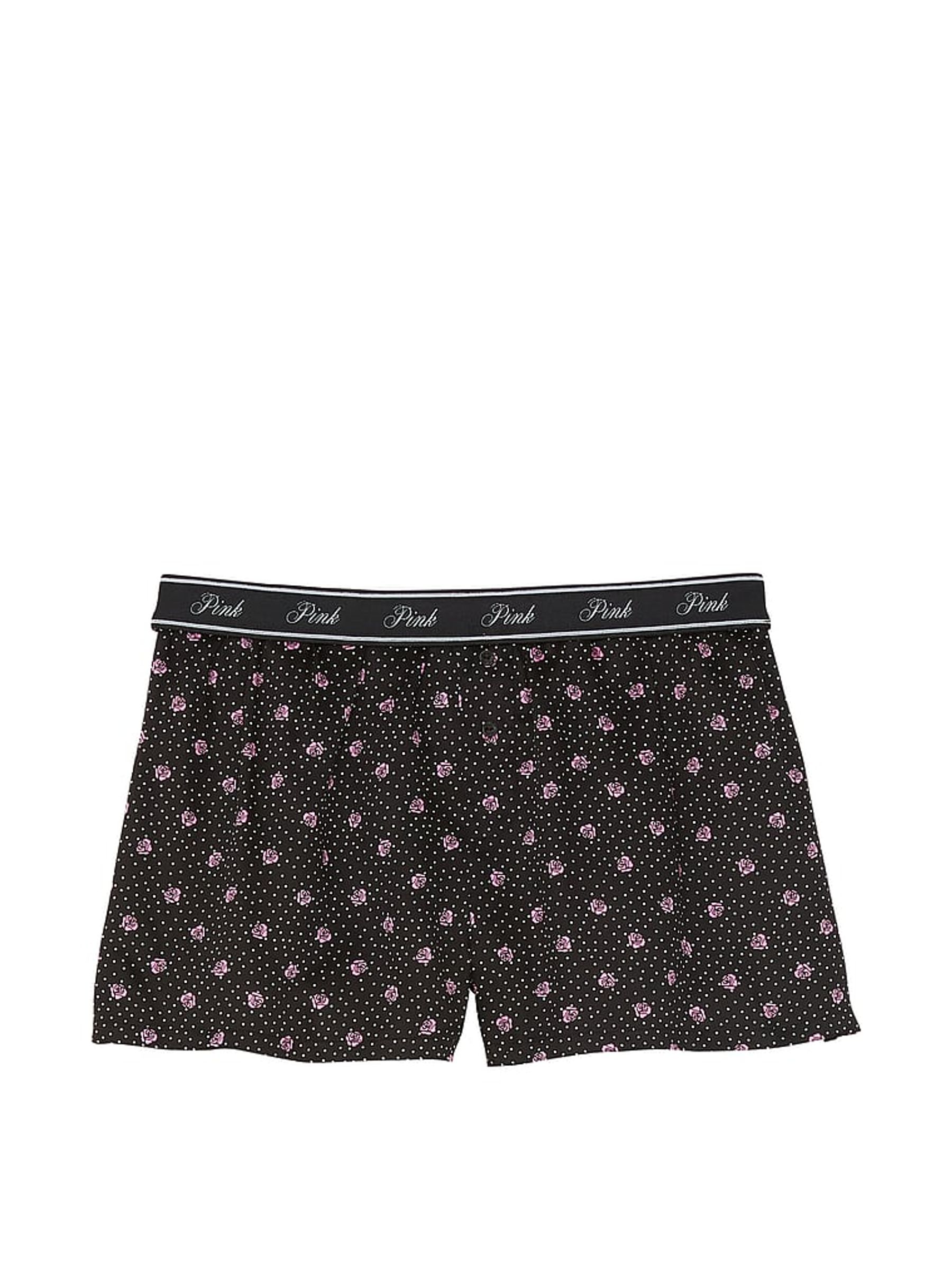 Black Floral Pyjama Bottoms - Image 3 of 3