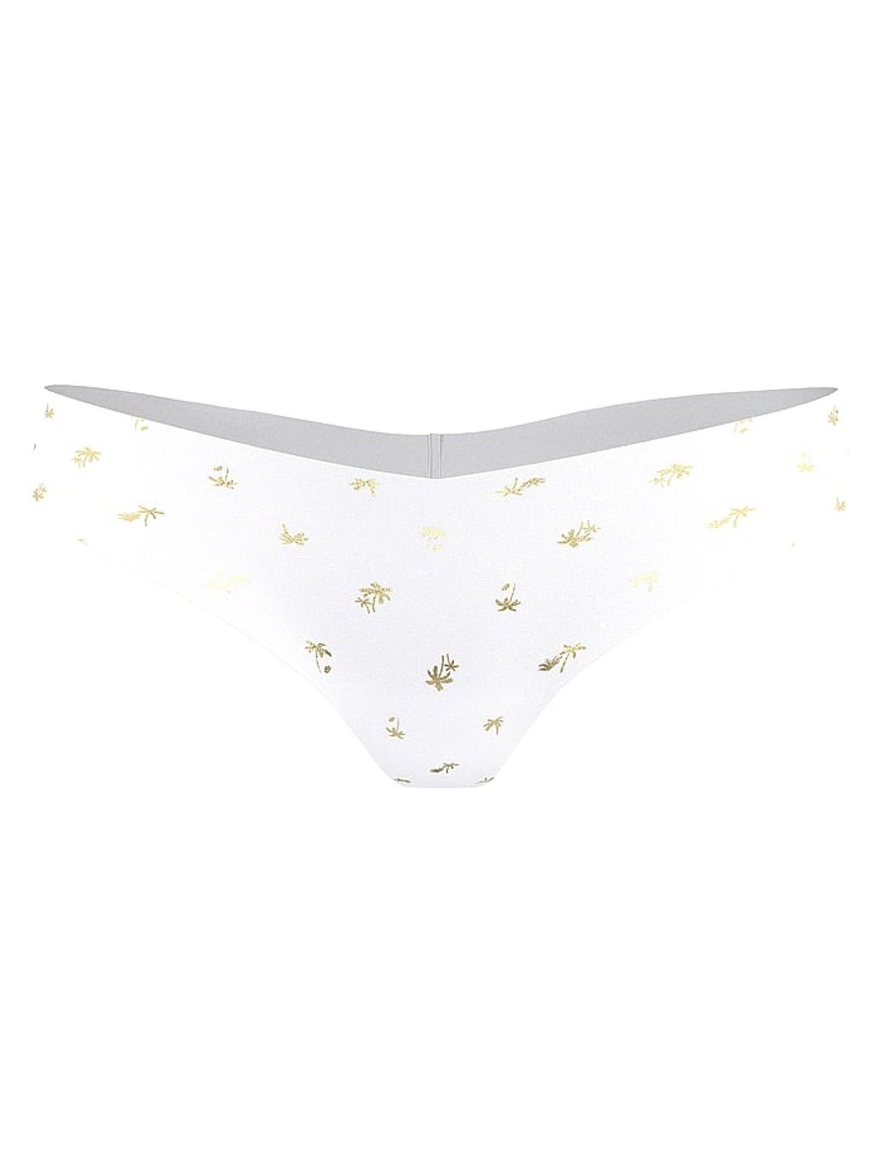 White Palm Thong Knickers - Image 3 of 3