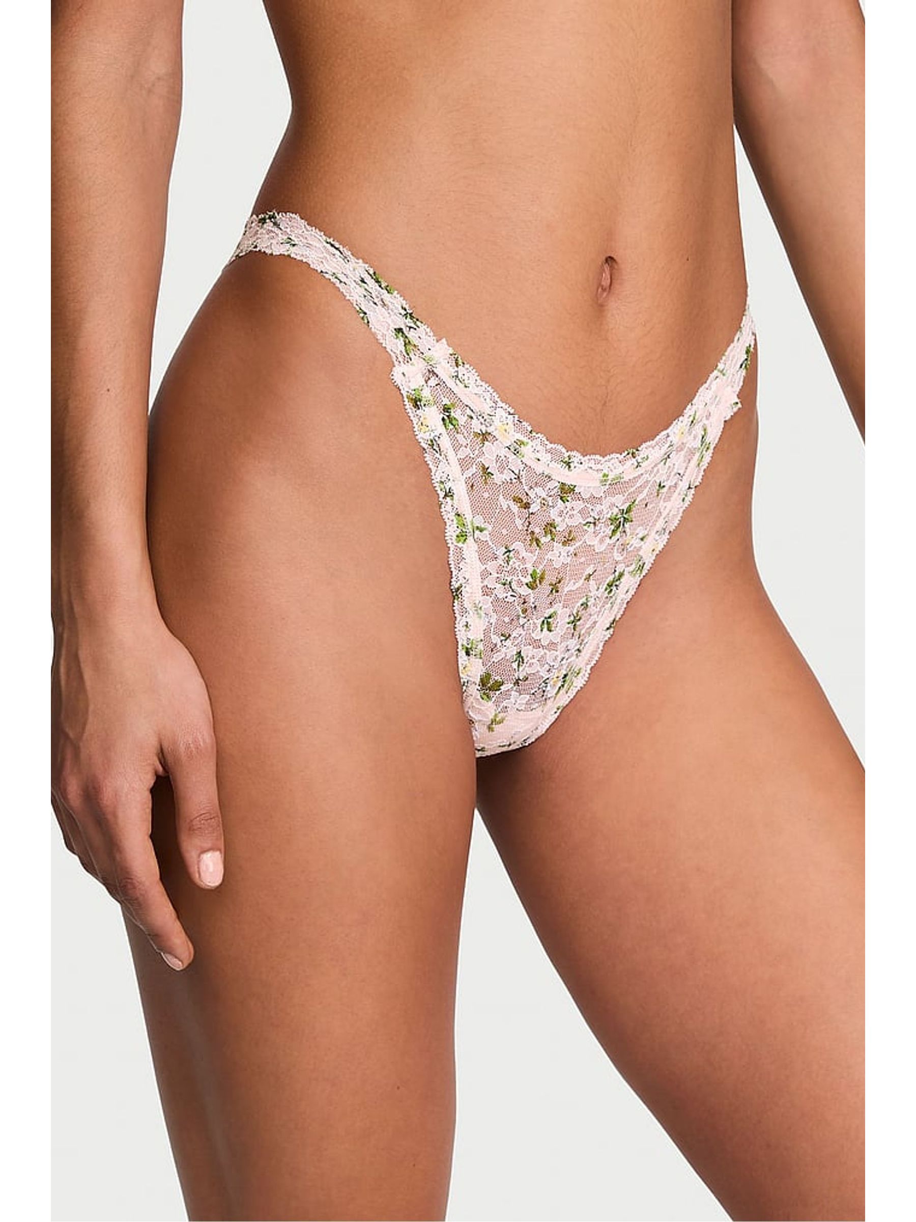 Purest Pink Brazilian Knickers - Image 1 of 4