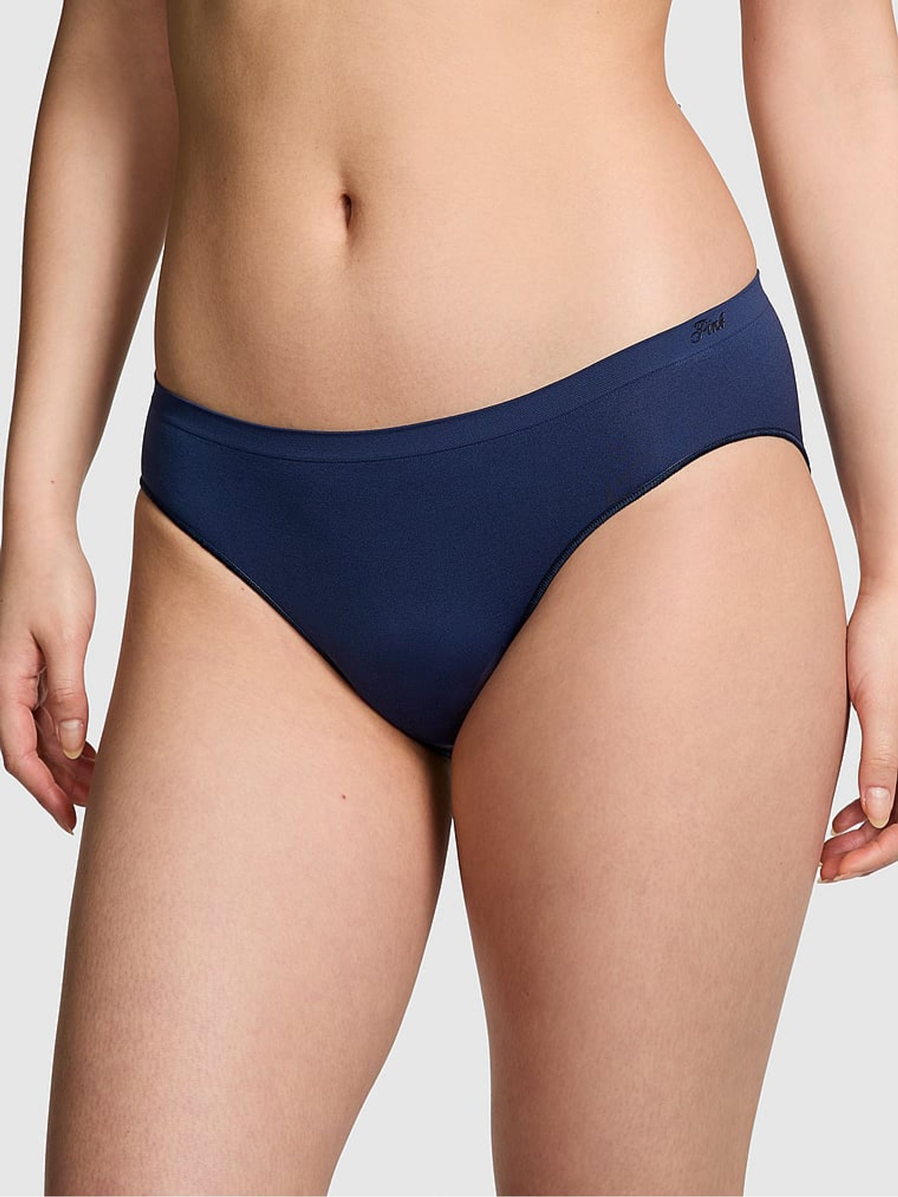 Midnight Navy Blue Seamless Knickers - Image 1 of 3