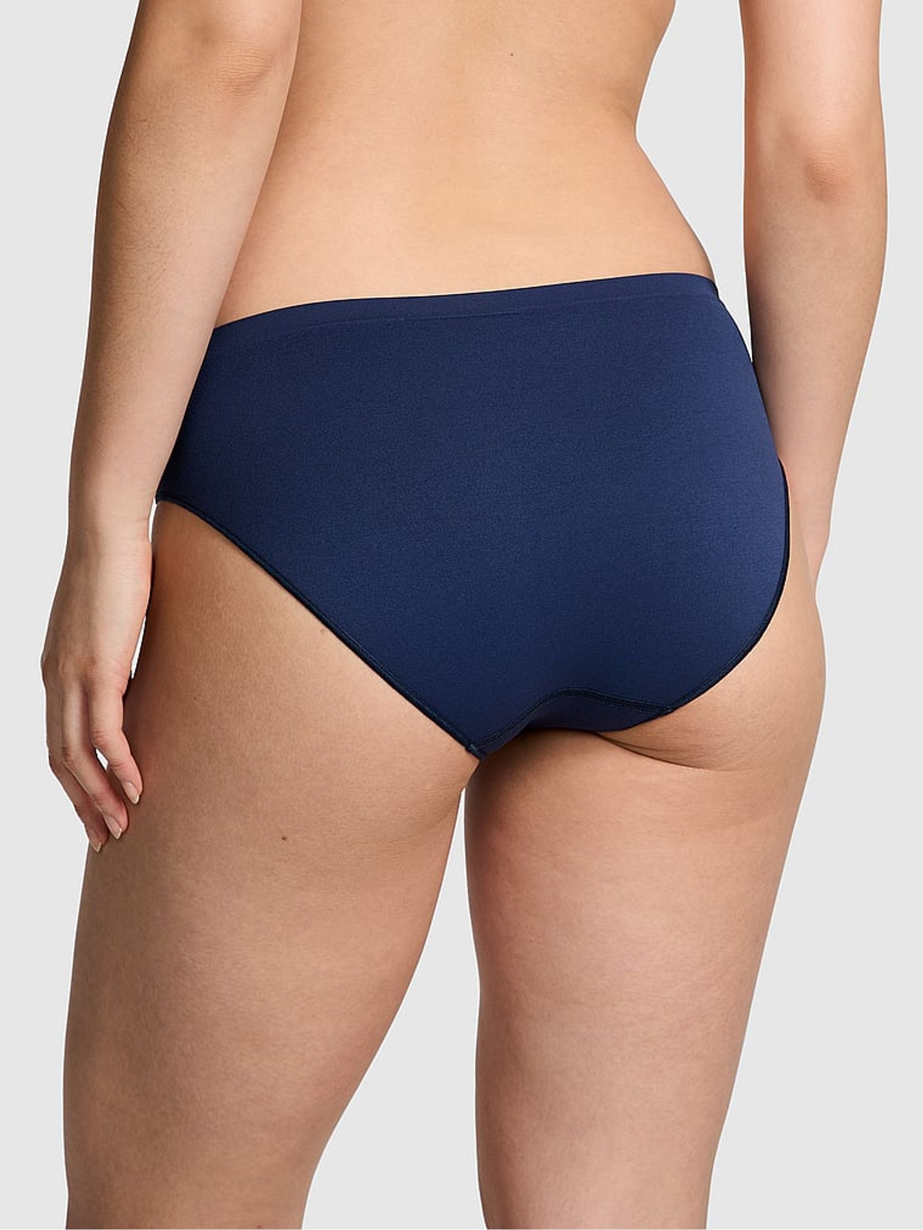 Midnight Navy Blue Seamless Knickers - Image 2 of 3