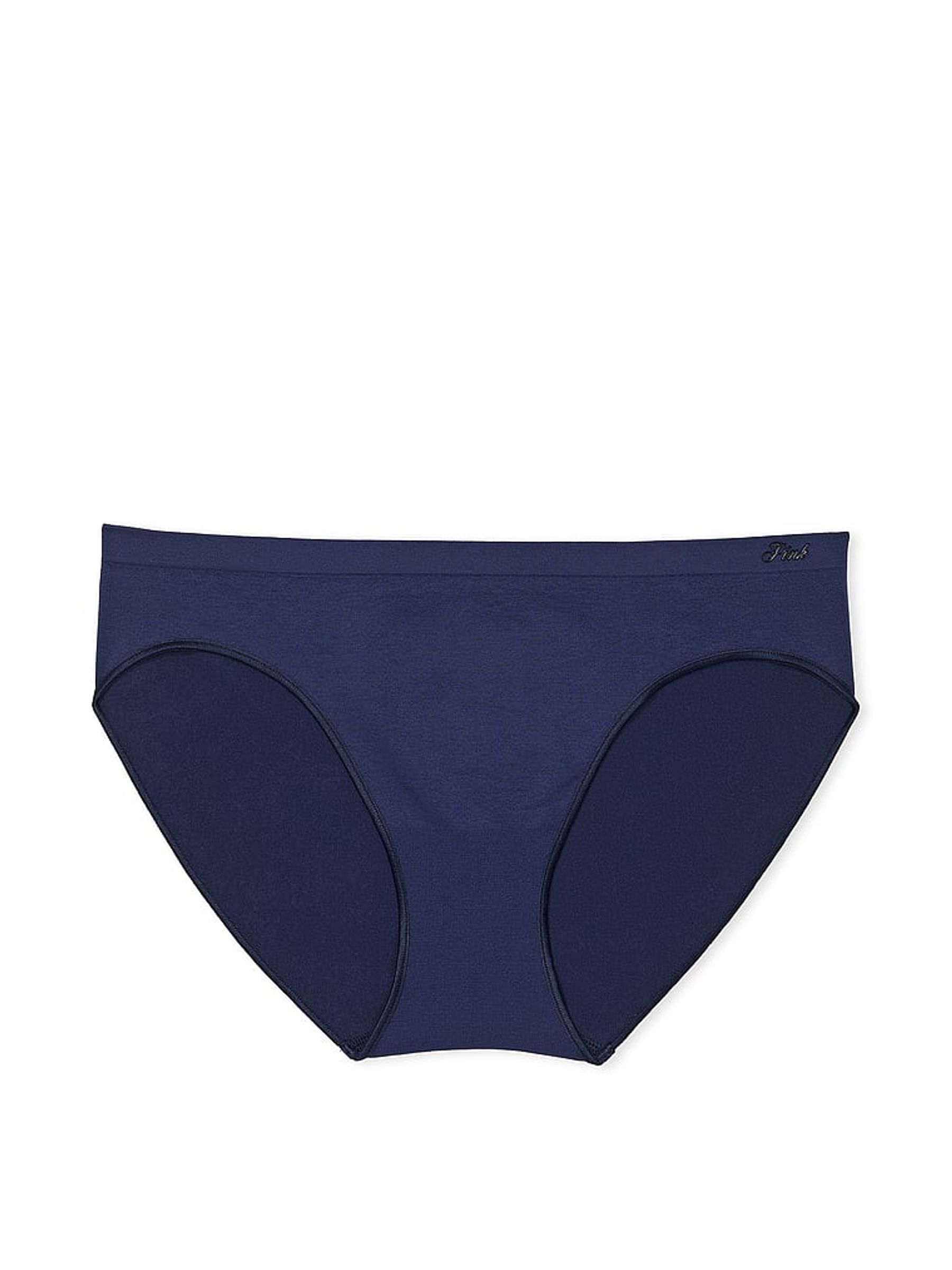 Midnight Navy Blue Seamless Knickers - Image 3 of 3