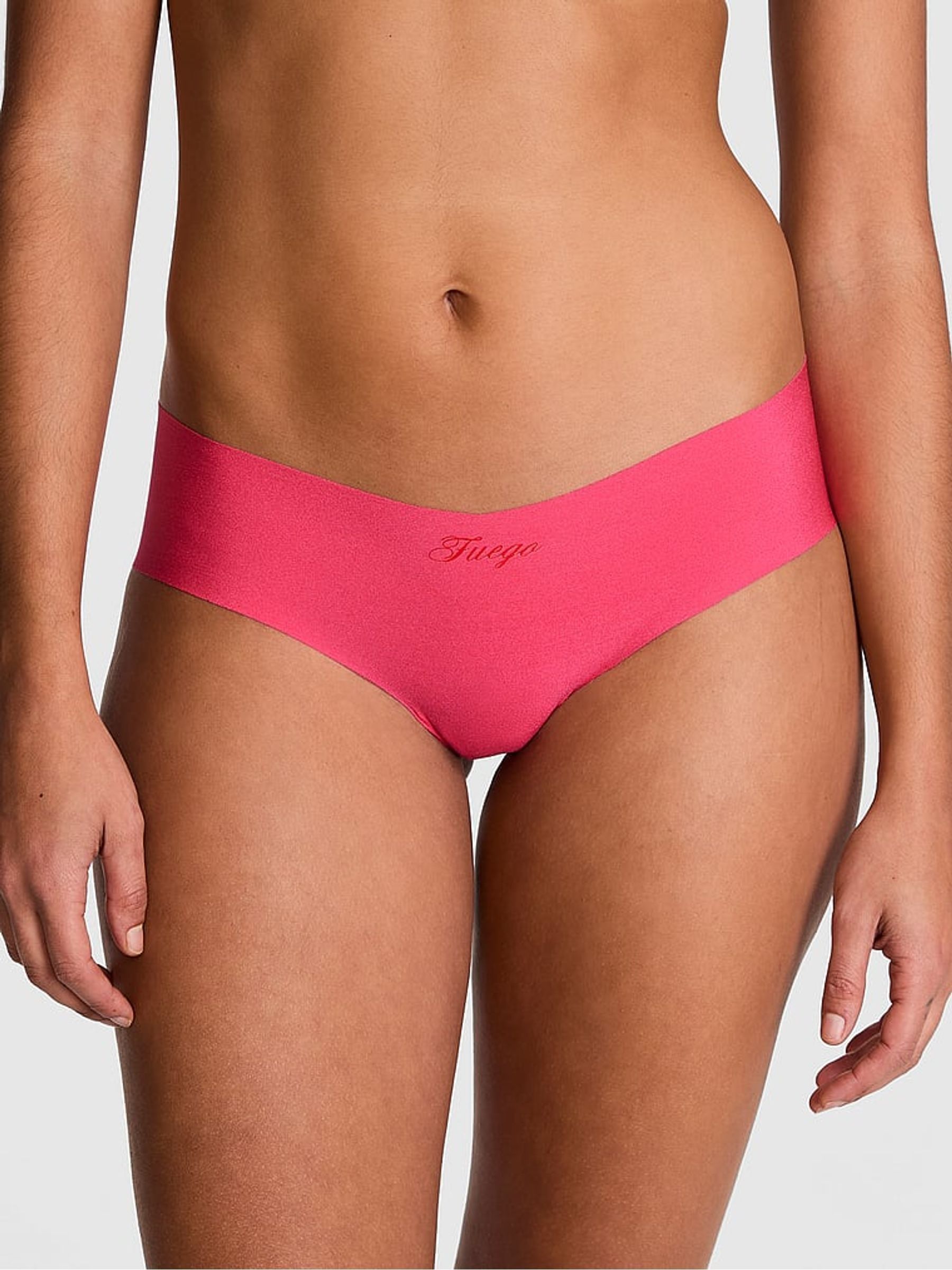 Double Bubble Pink Hipster No Show Knickers - Image 1 of 3
