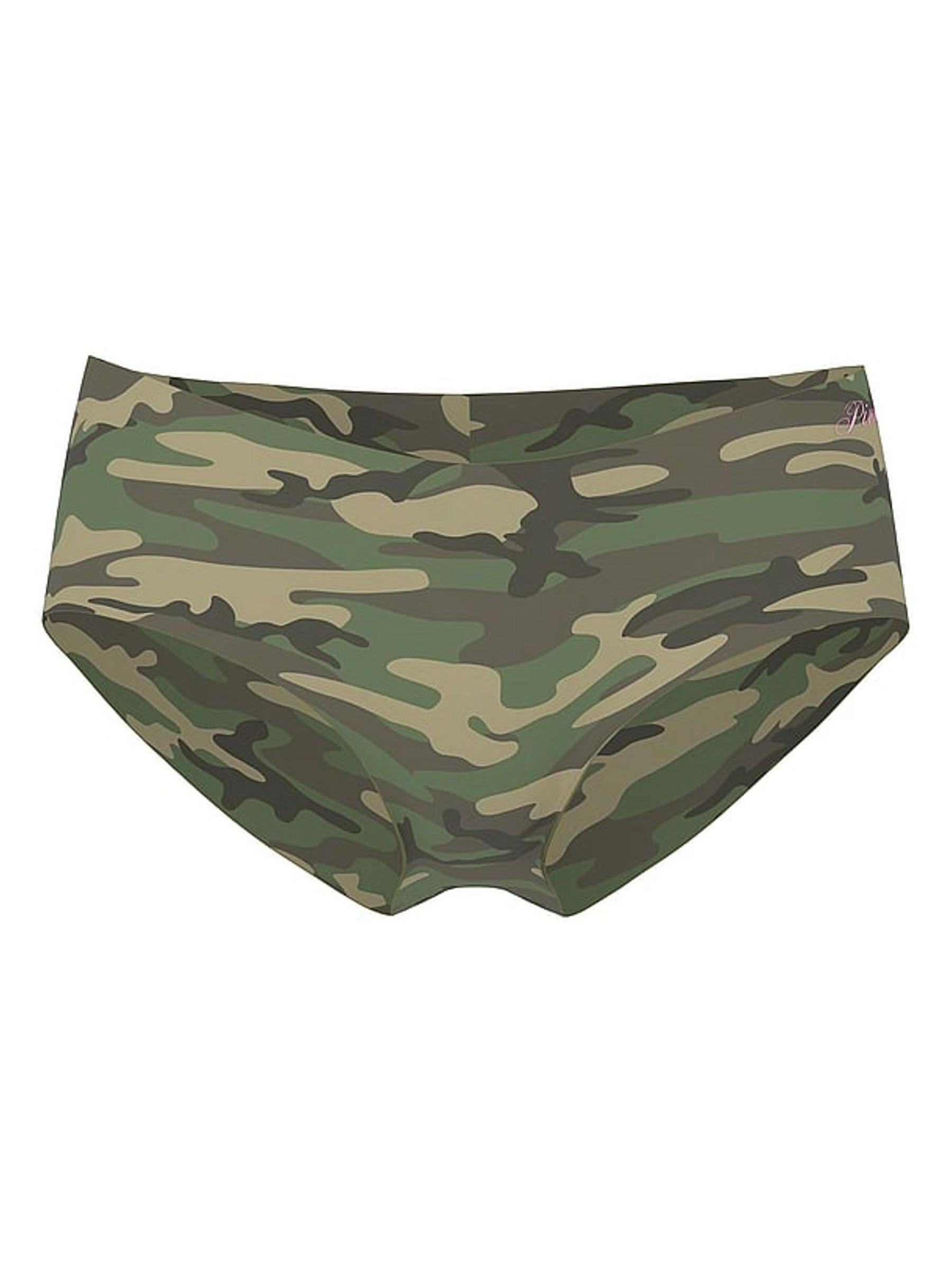 Camo Green Hipster No Show Knickers - Image 3 of 3