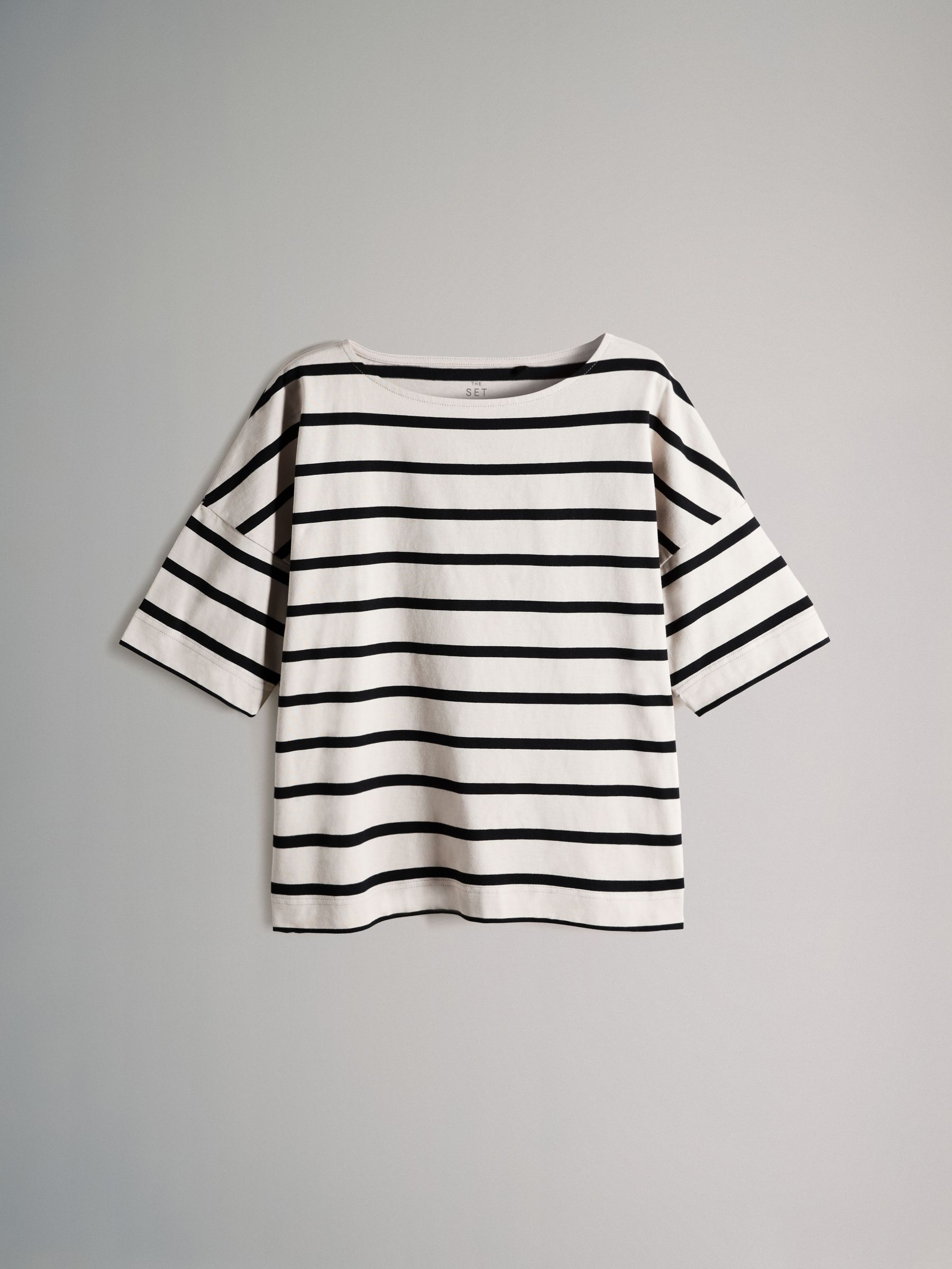 Multi 2 Pack Heavyweight Boat Neck Boxy T-Shirts - Image 2 of 5