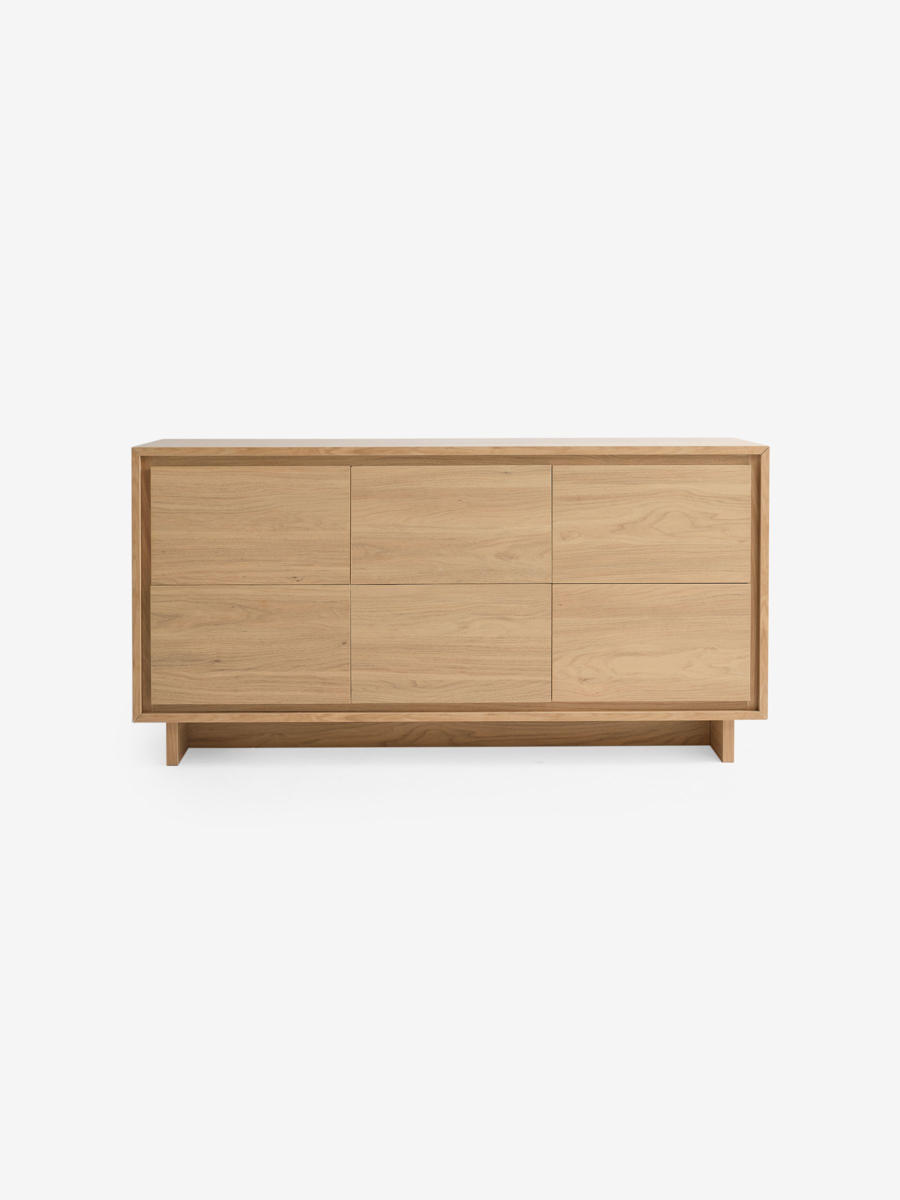 Oak Kaci Wide Chest of Drawers - Image 5 of 6