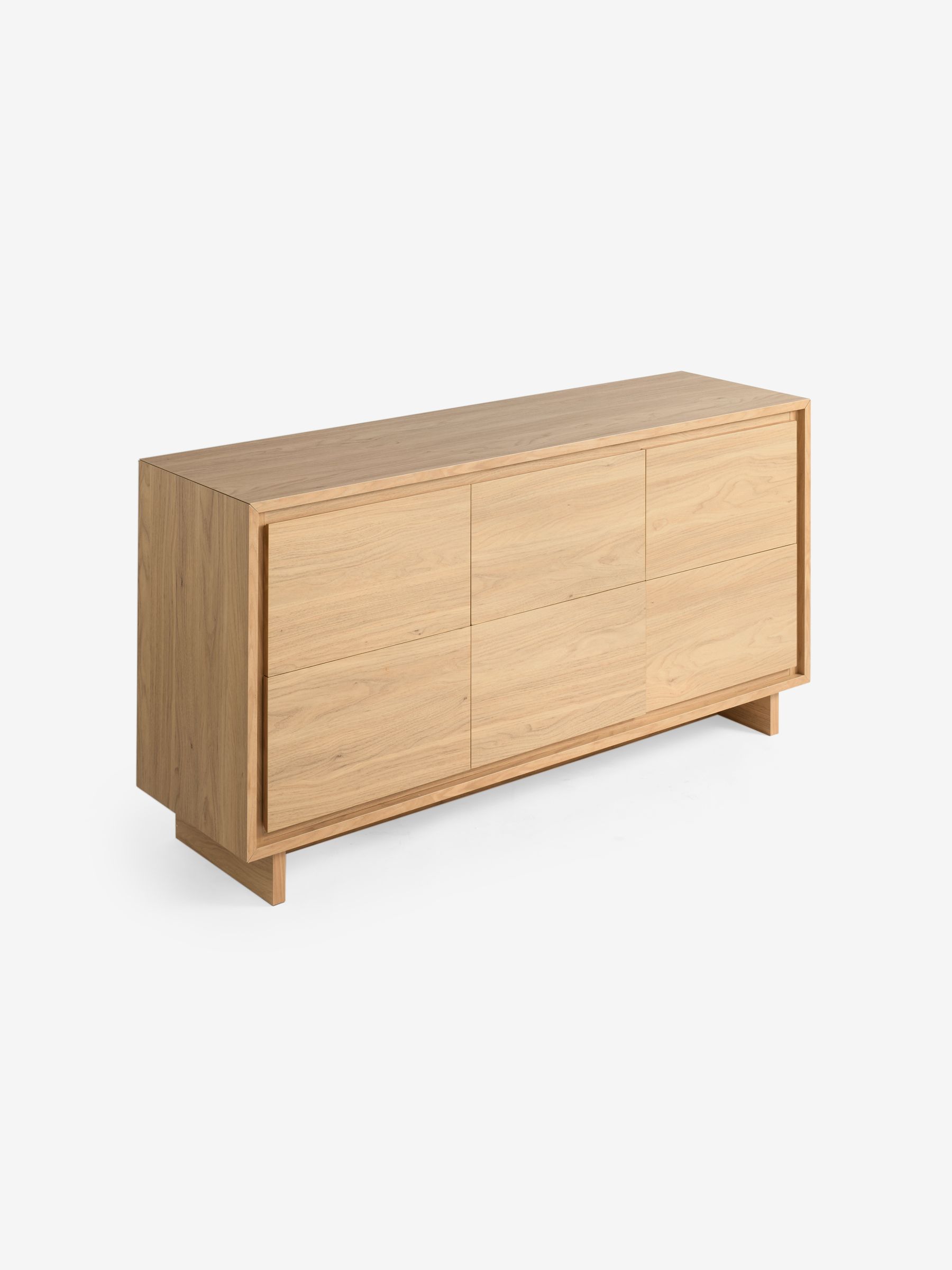 Oak Kaci Wide Chest of Drawers - Image 6 of 6