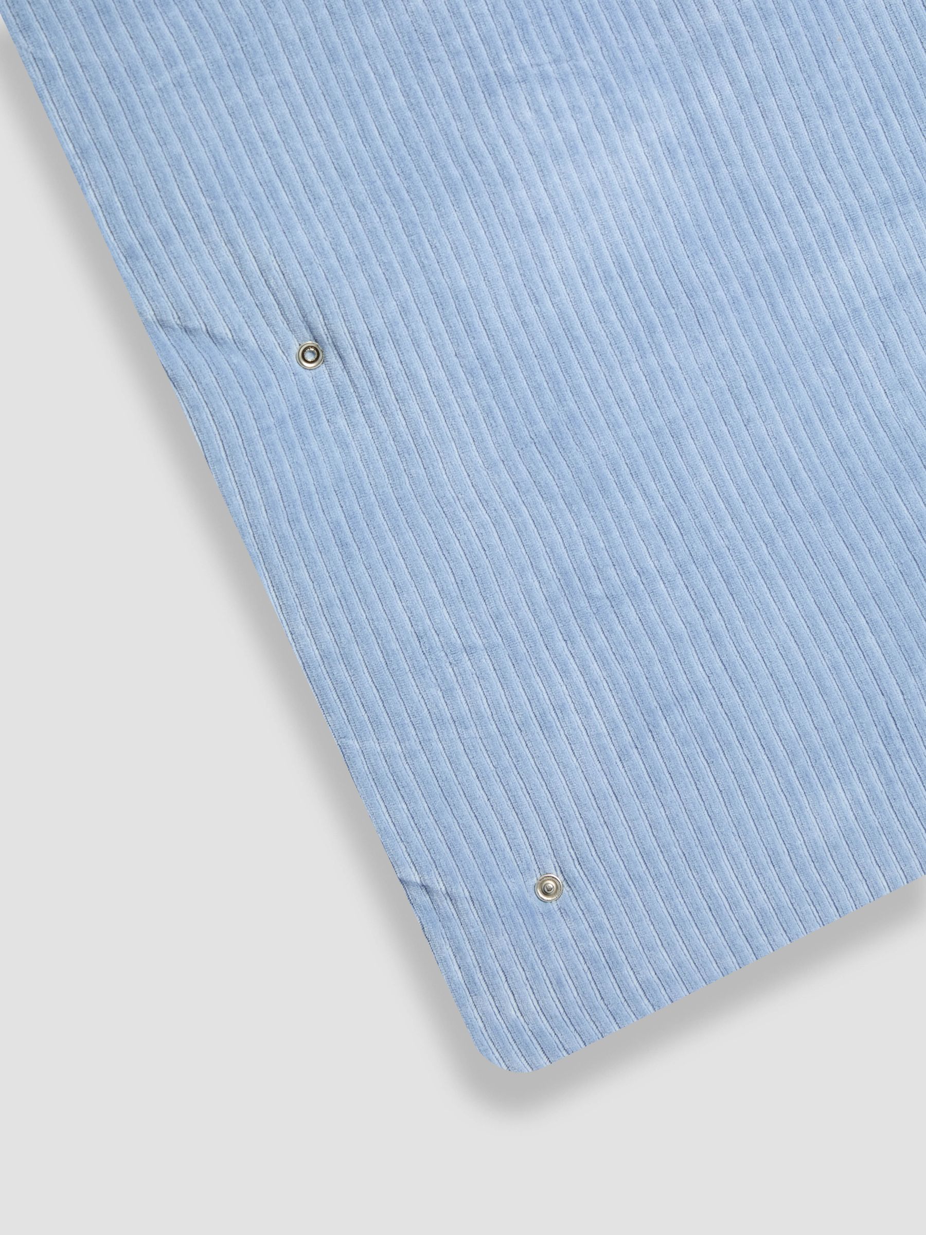 Blue Bear Ribbed Velour 3.5 Tog Toddler Sleeping Bag - Image 4 of 5