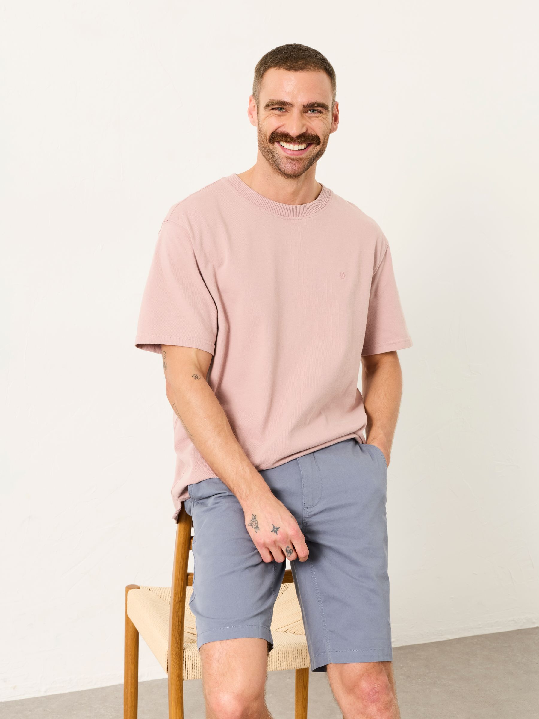 Blue 2 Pack Chino Shorts - Image 4 of 7