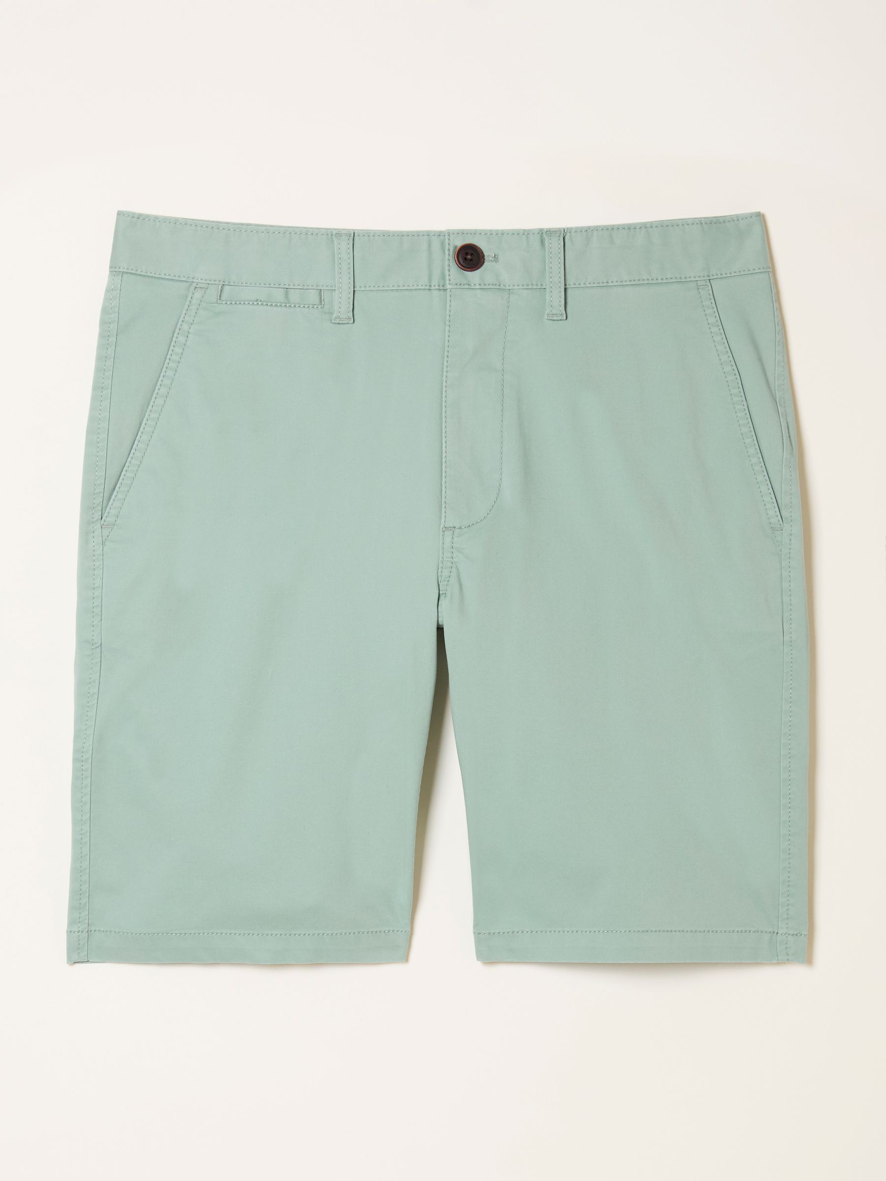 Mawes Duck Egg Blue Chino Shorts - Image 6 of 6